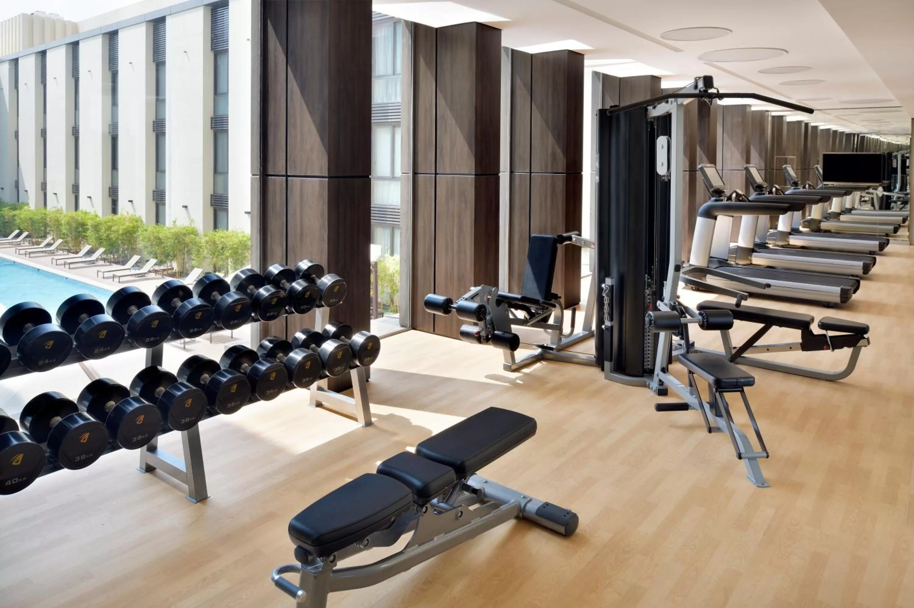 Fitness centre/facilities in Mövenpick Hotel Tahlia Jeddah