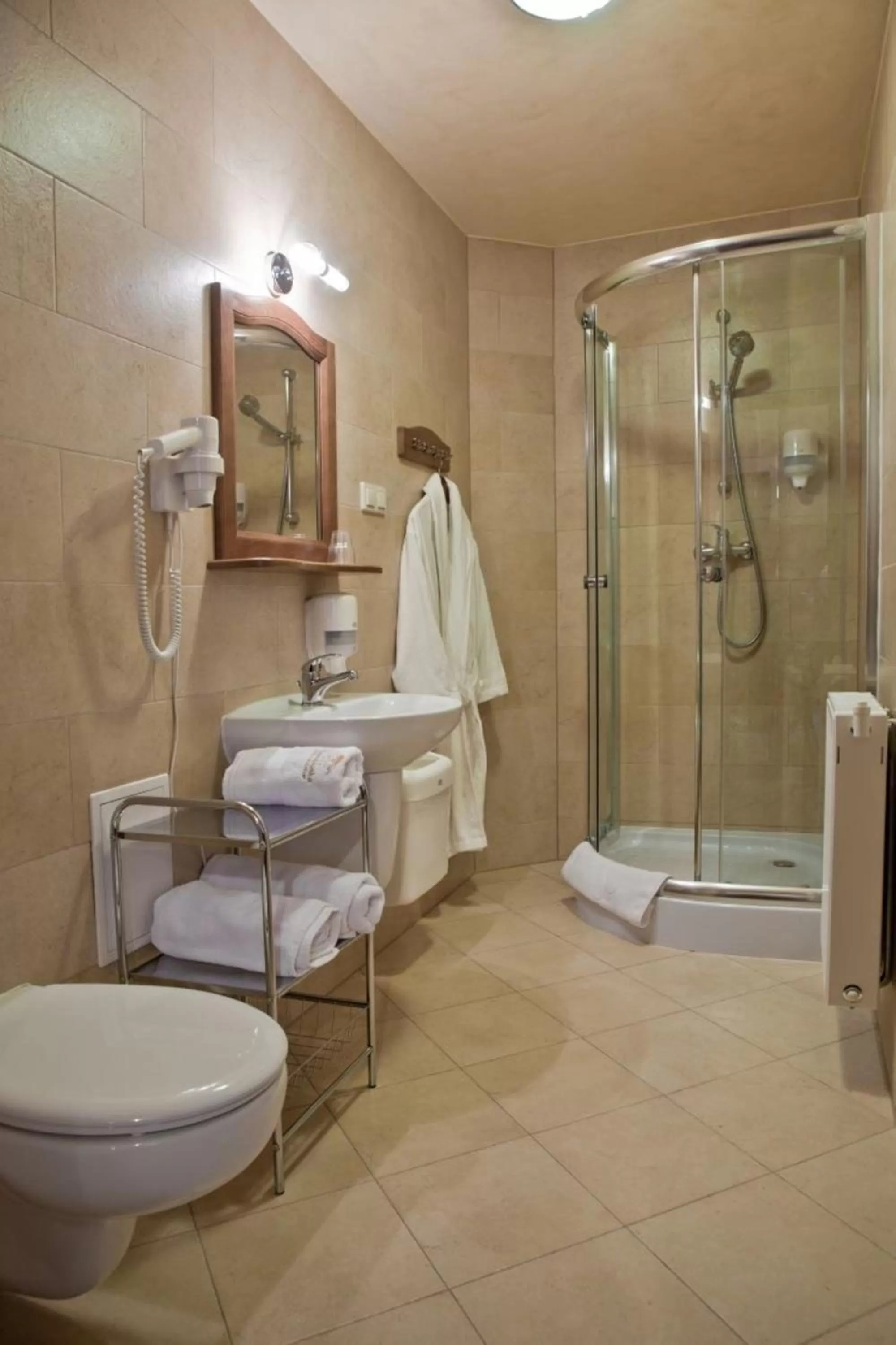 Bathroom in Hotel Dwór Karolówka