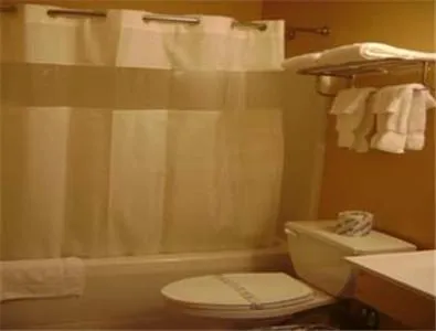 Toilet in Knights Inn Hadley