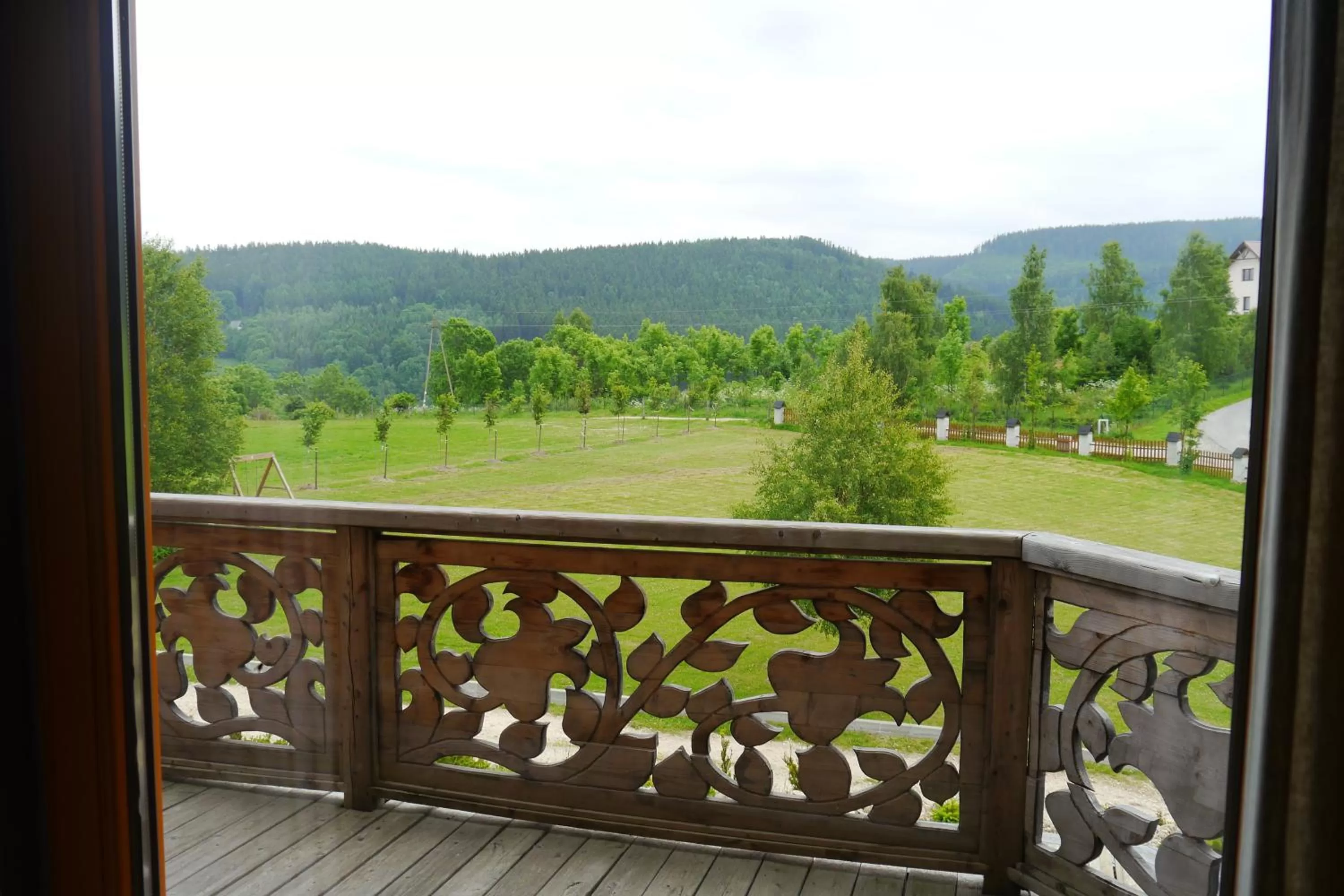 Balcony/Terrace, Mountain View in Góralski Dwór