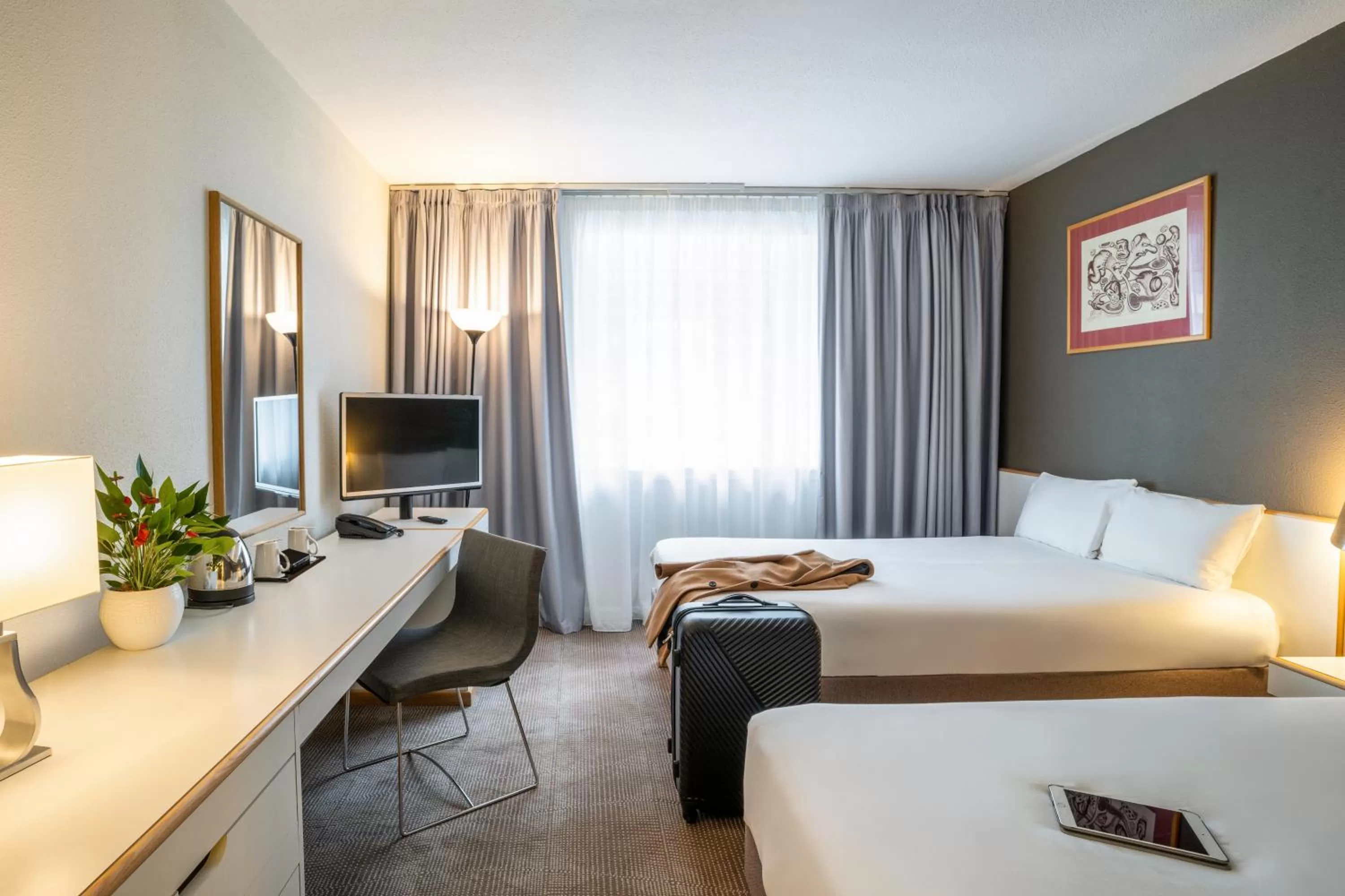 Bedroom, Bed in Novotel Glasgow Centre