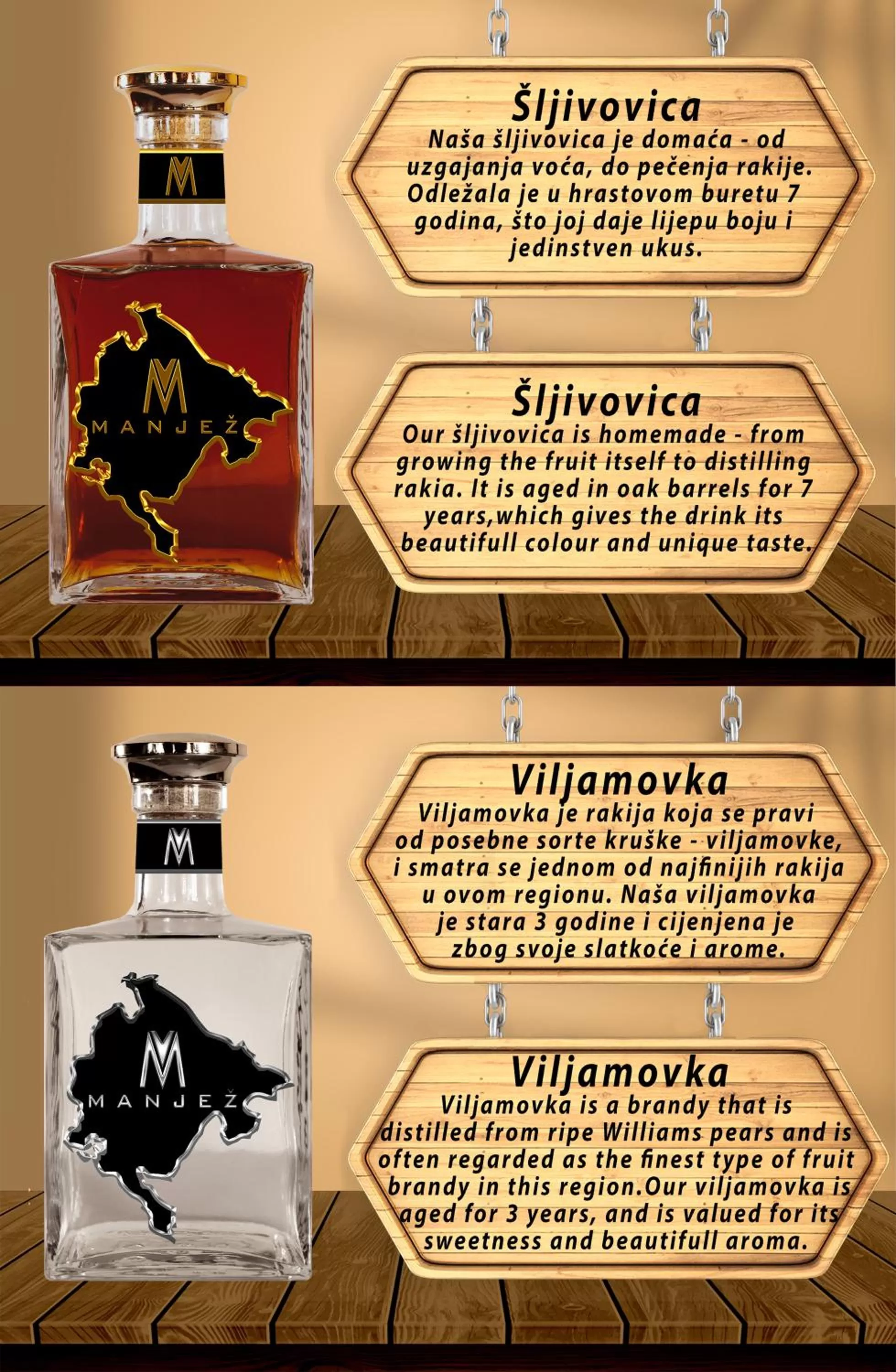 Logo/Certificate/Sign in Restoran & Motel Manjež