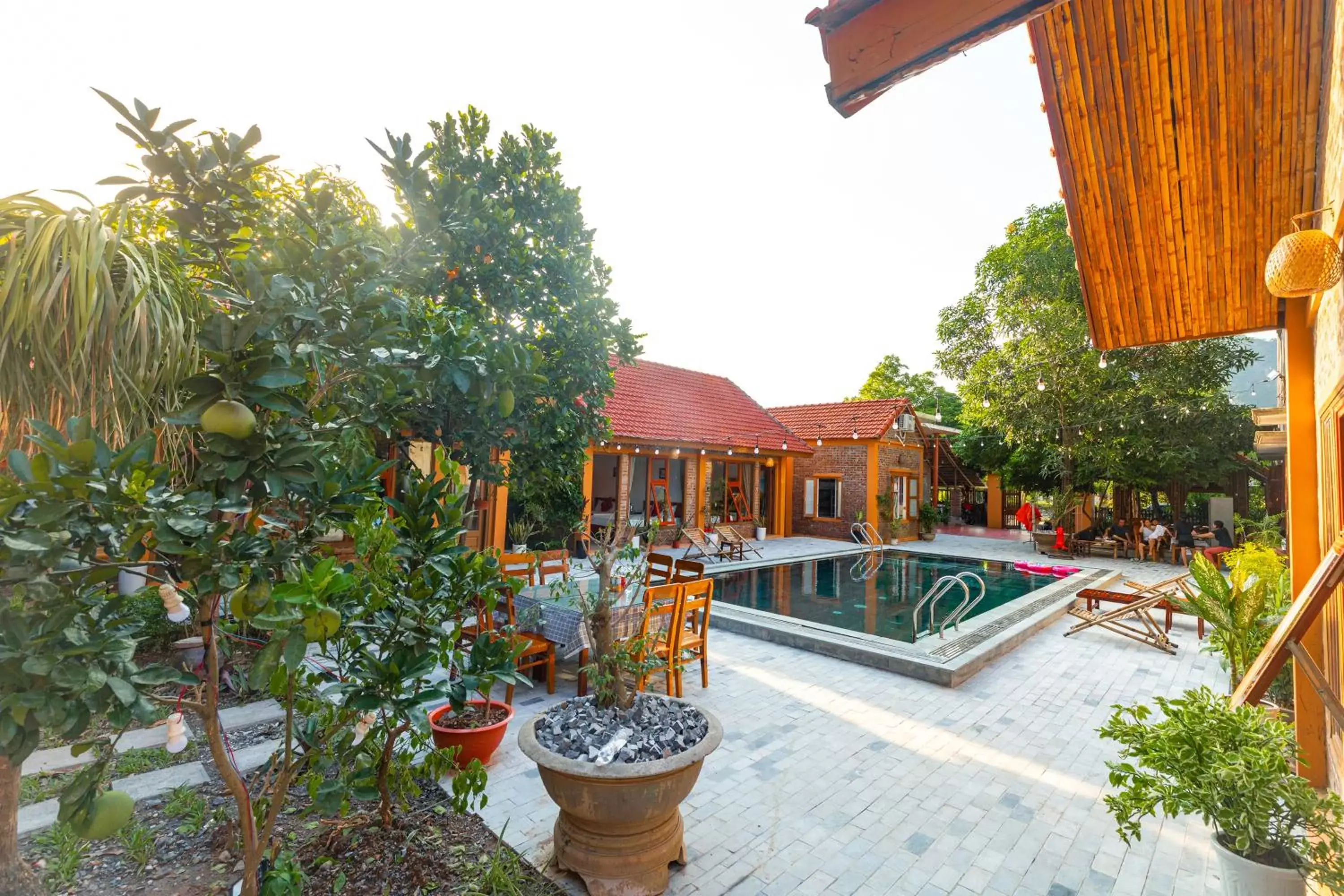 Queen Room with Garden View - single occupancy in Tam Coc mountain bungalow Queen Room with Garden View - single occupancy in Tam Coc mountain bungalow