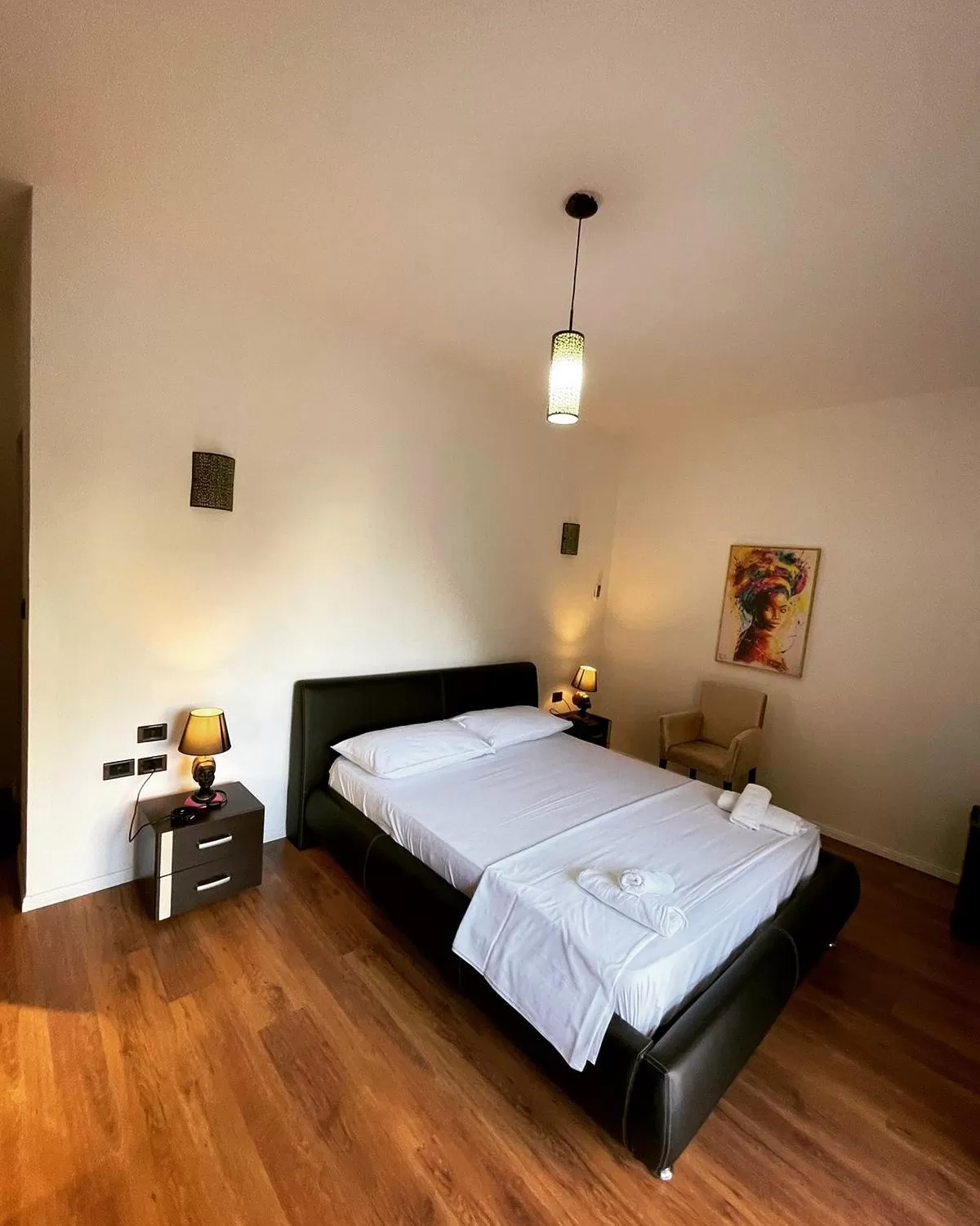 Bed in Hotel Ambasador Garden