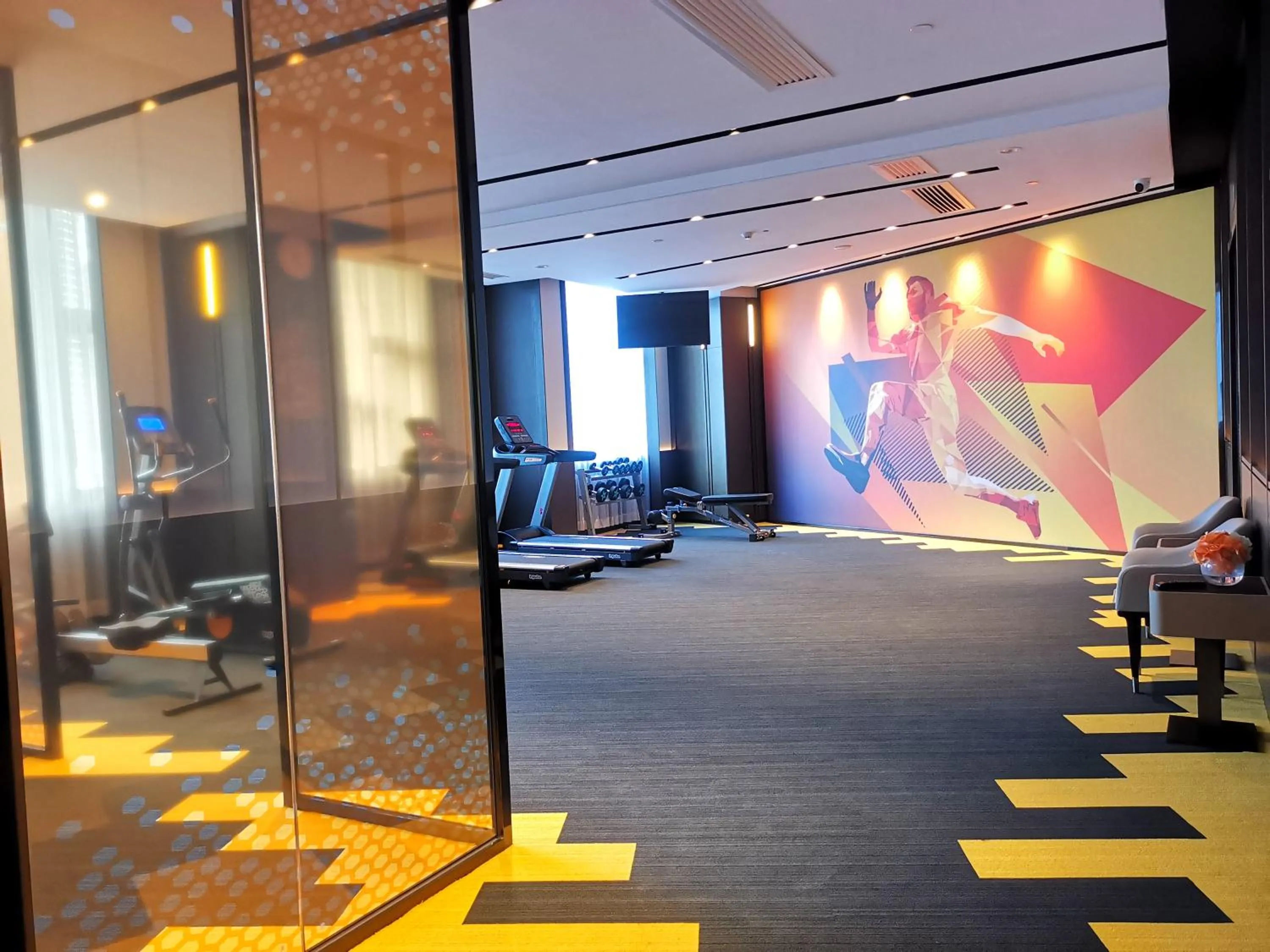 Fitness centre/facilities in Hampton by Hilton Shenzhen North Station