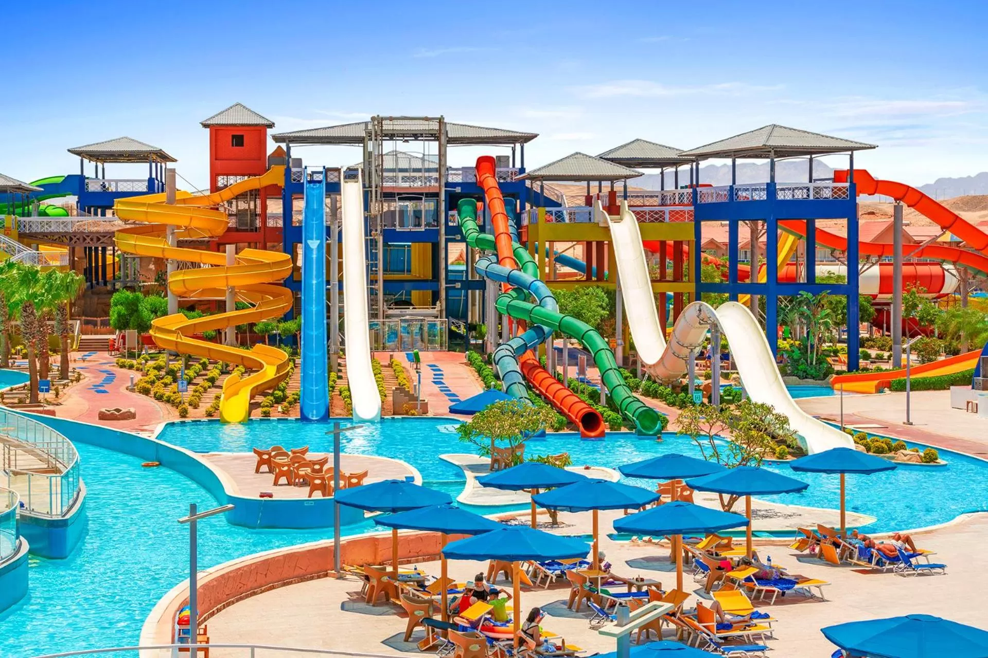 Aqua park in Neverland City Hurghada - Pickalbatros