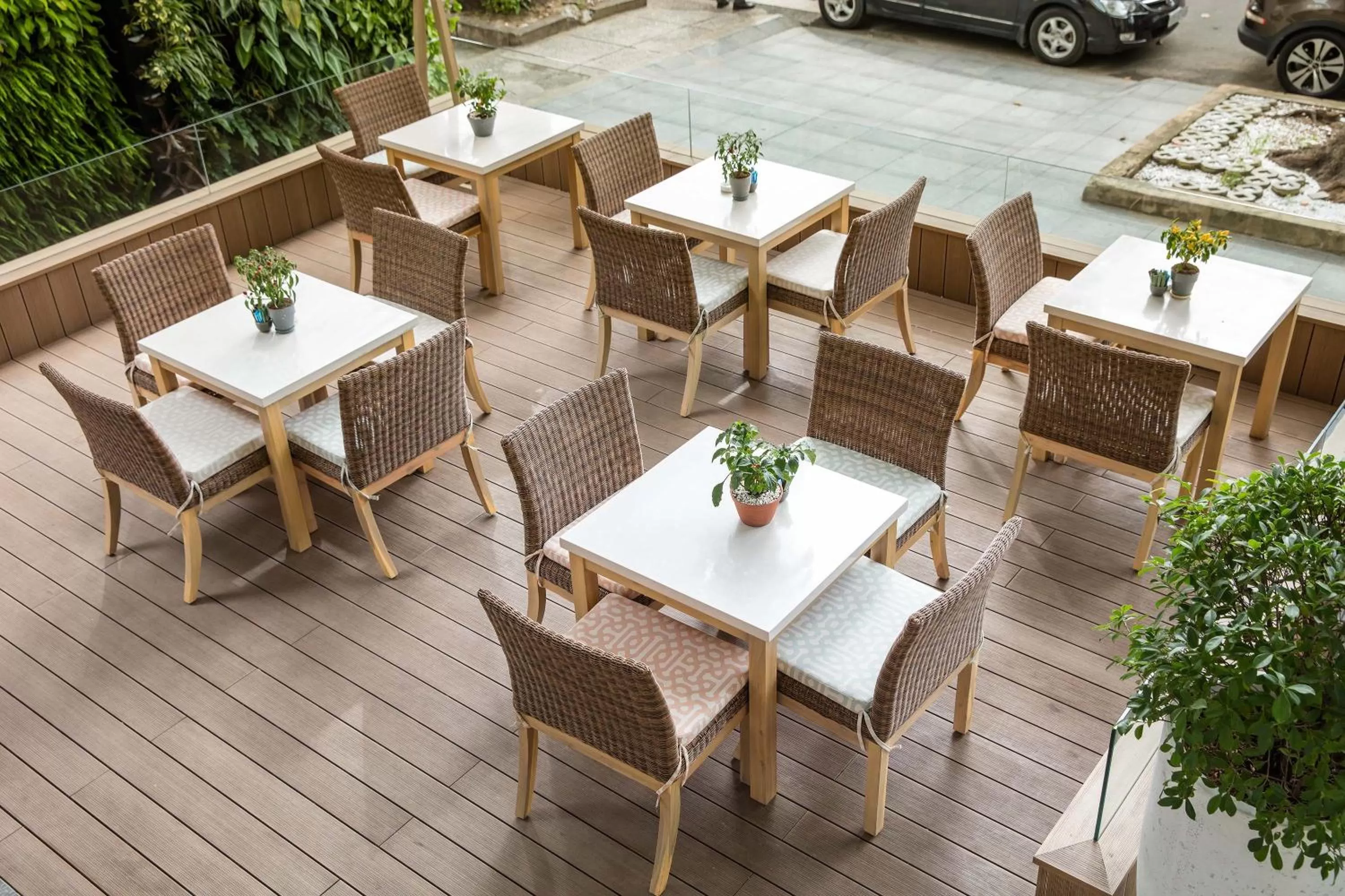 Balcony/Terrace in Fusion Suites Saigon