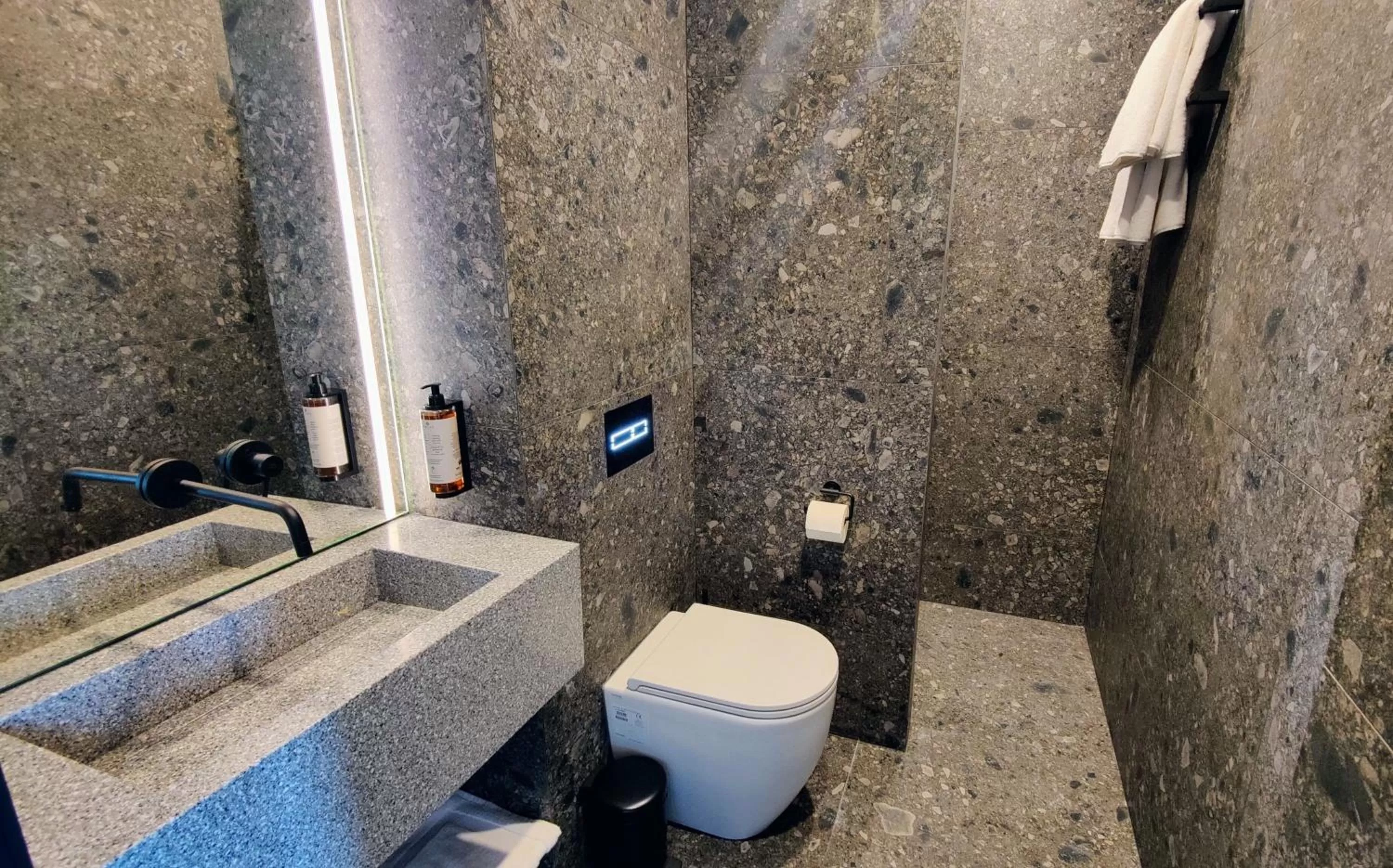 Bathroom in Hotel Panorama