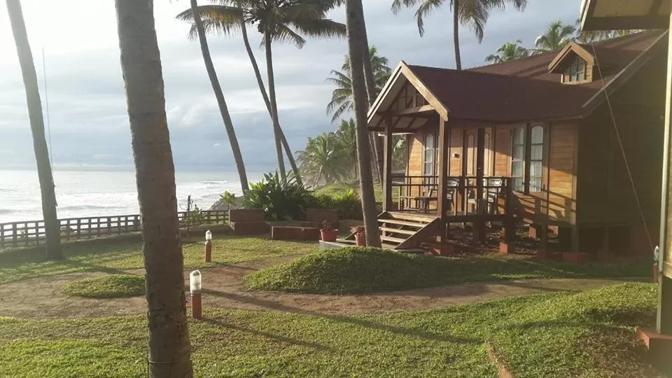 Garden in Blue Water Beach Resort