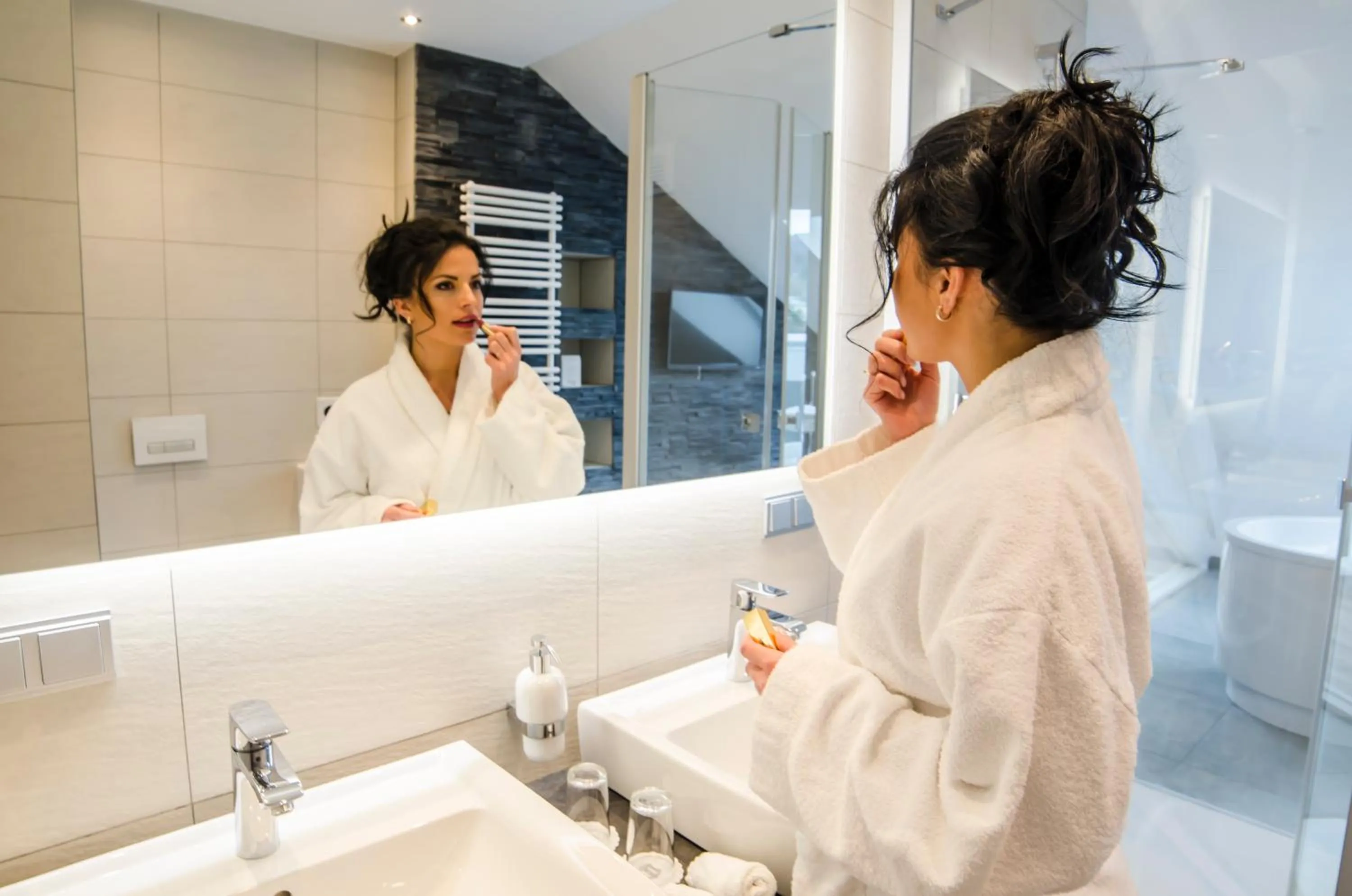 Bathroom in Hotel Merkur - Superior