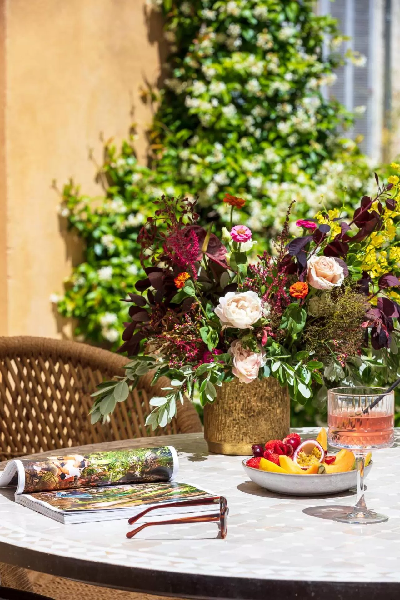 Patio in Margaret - Hôtel Chouleur