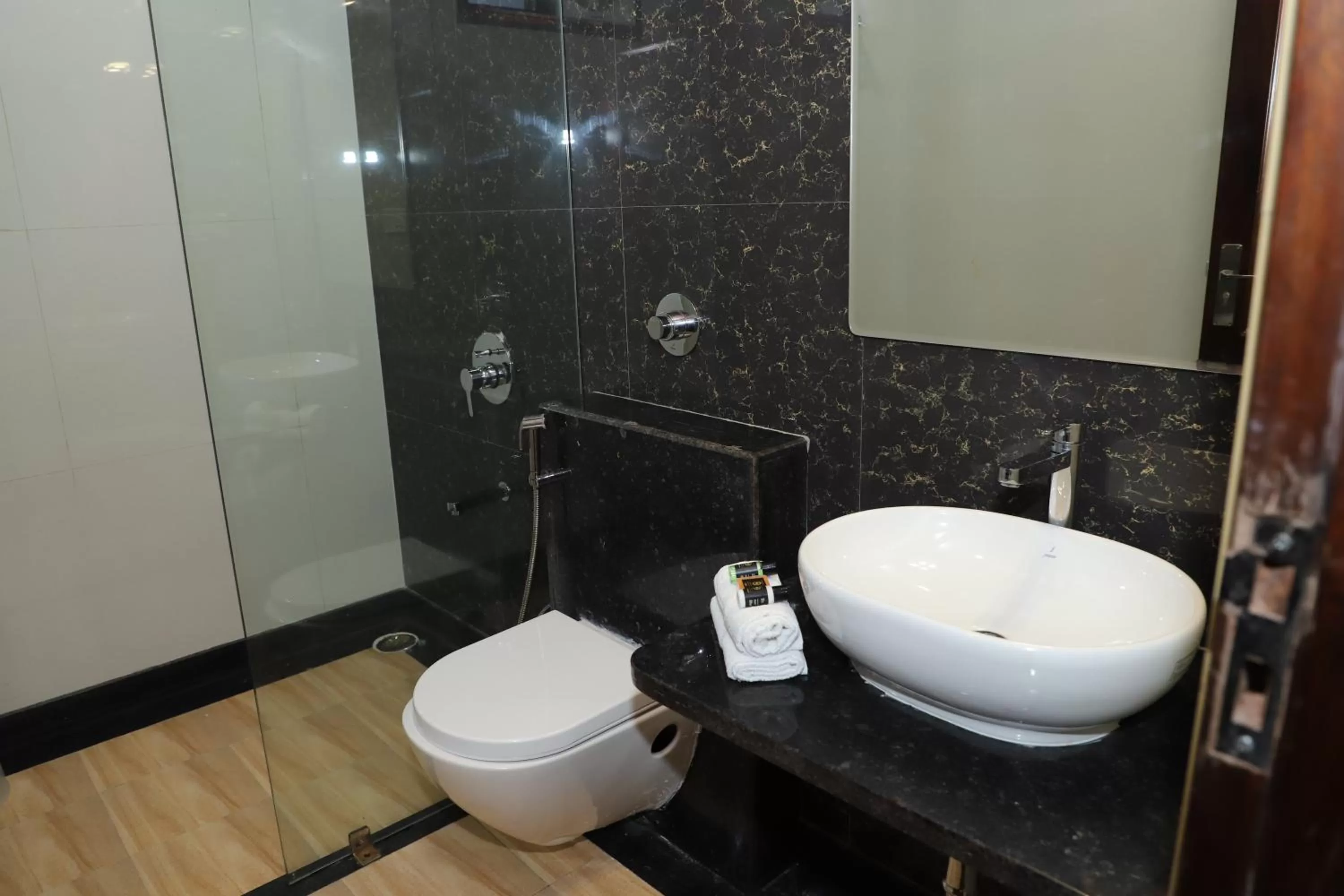 Toilet in Clover Inn