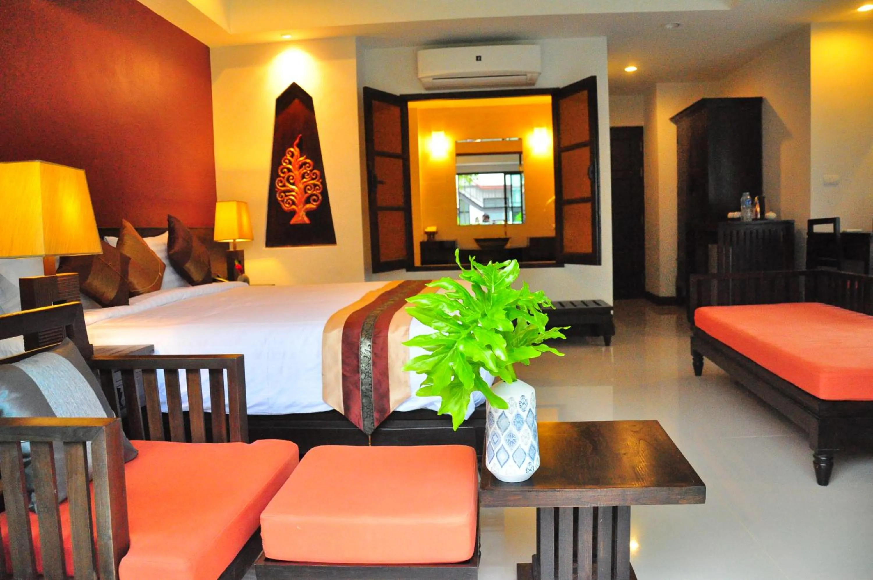 Bedroom, Bed in Navatara Phuket Resort