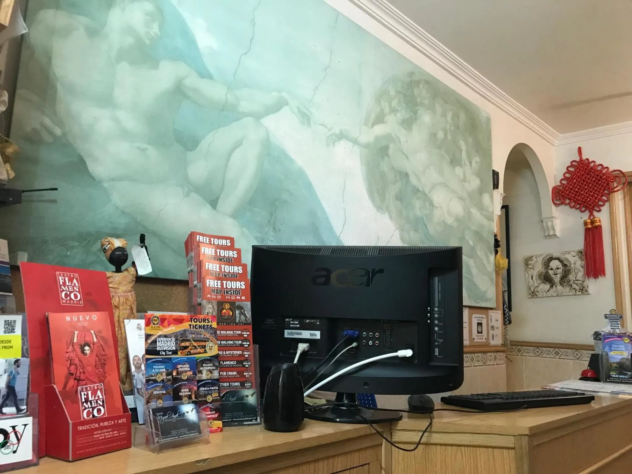 Lobby or reception in RC Miguel Angel