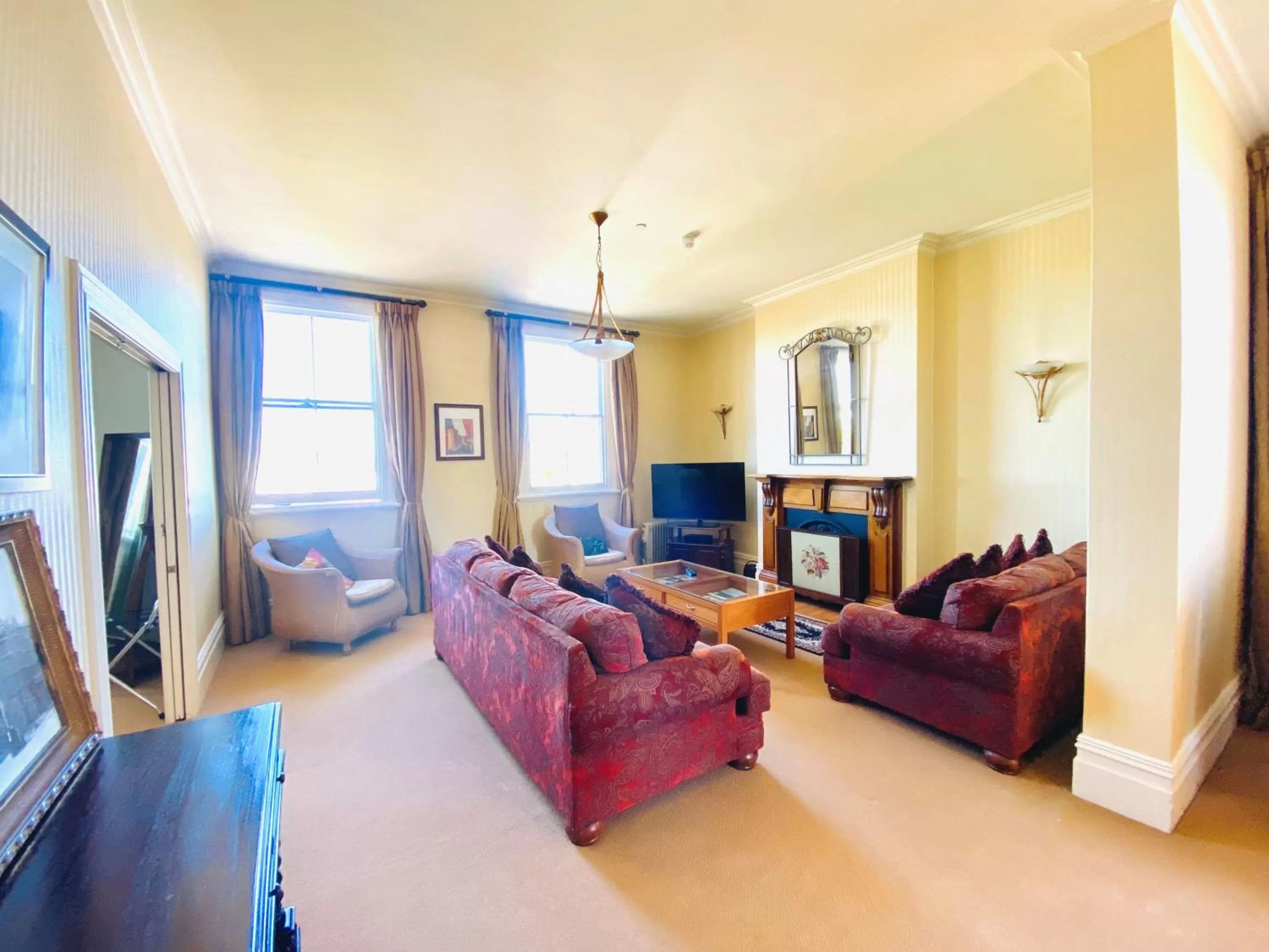 Living room in The Esplanade Hotel