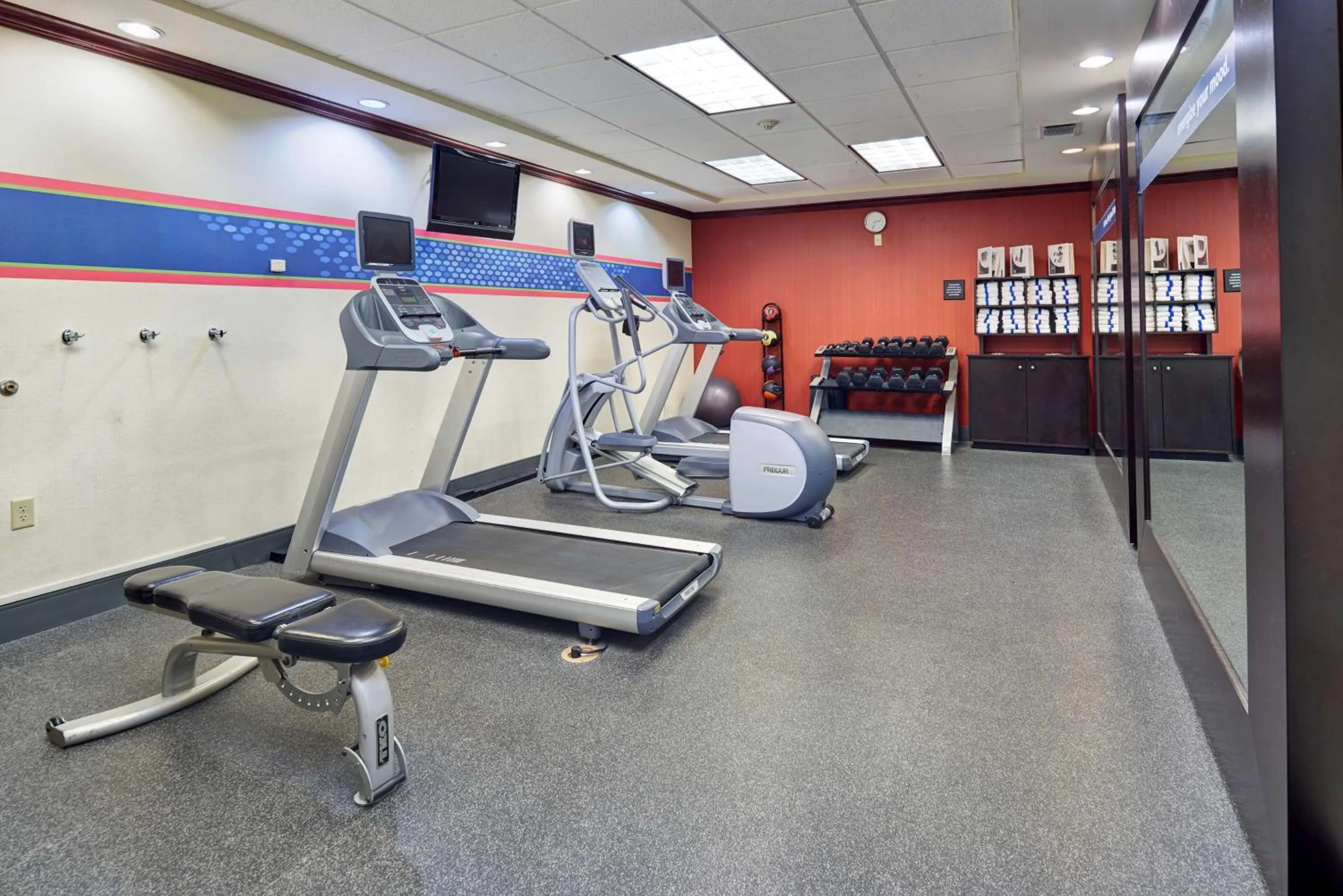 Fitness centre/facilities in Hampton Inn & Suites Austin South Buda