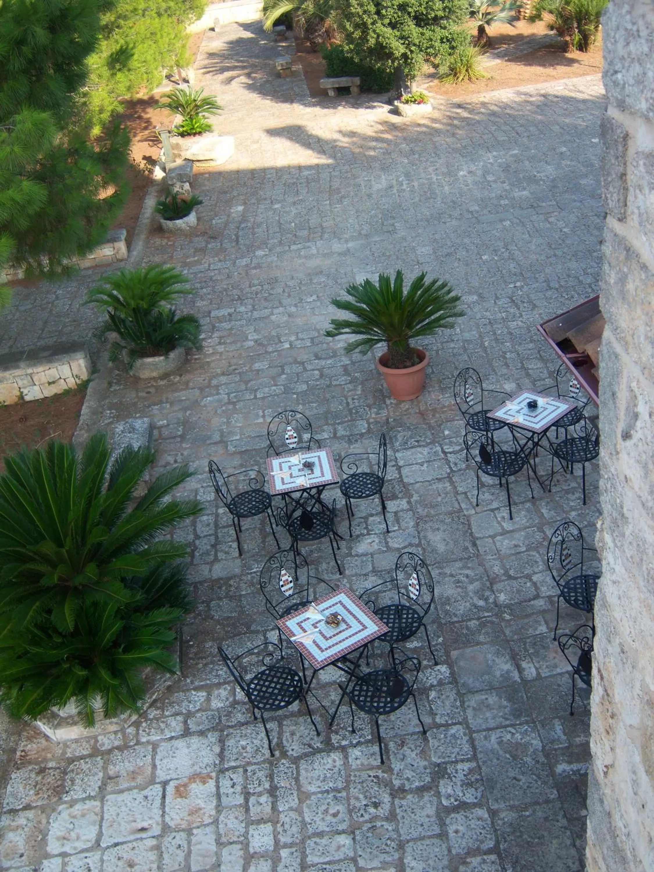 Bird's eye view in Masseria Tolla