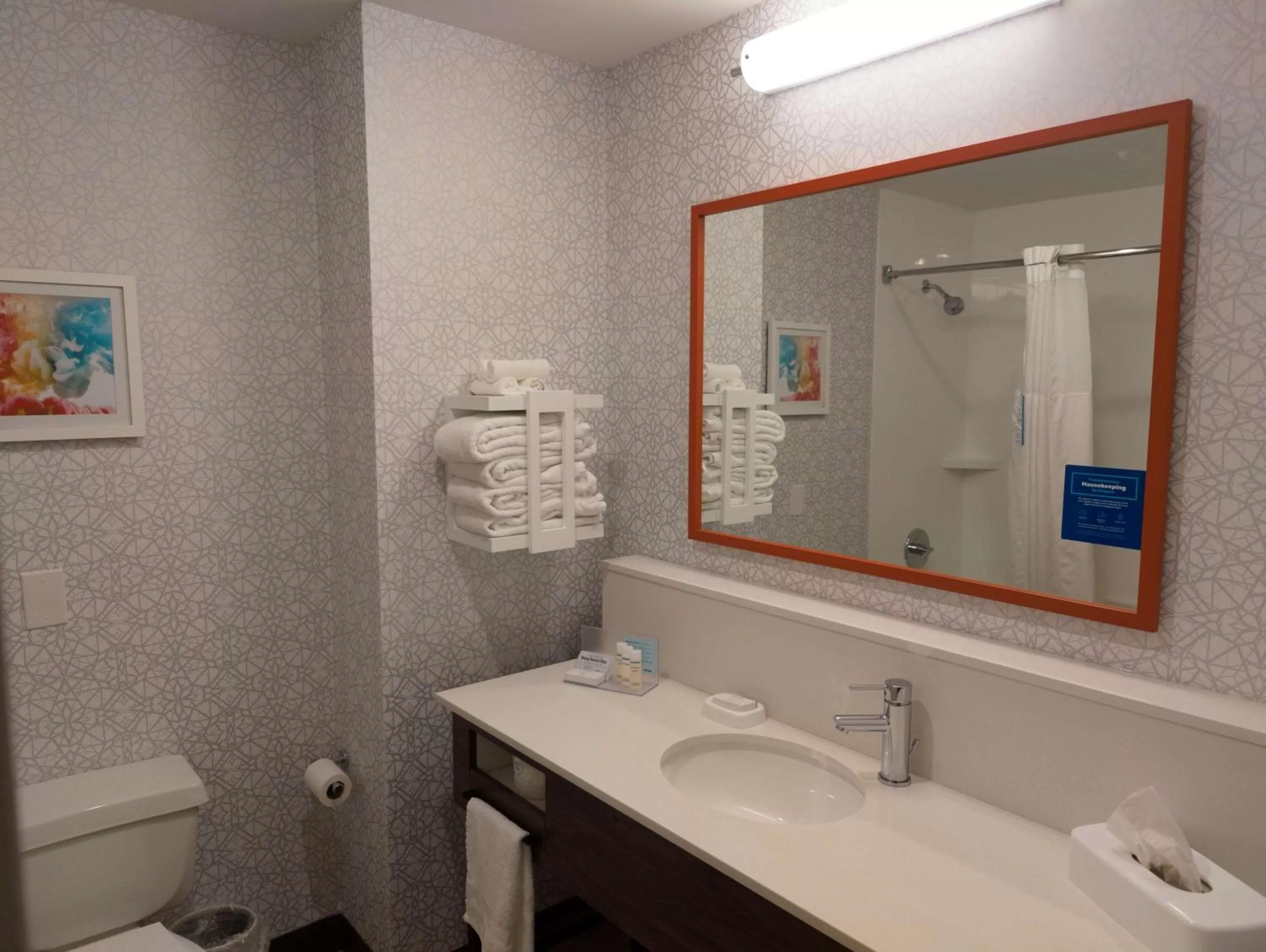 Bathroom in Hampton Inn Atlanta/Peachtree City