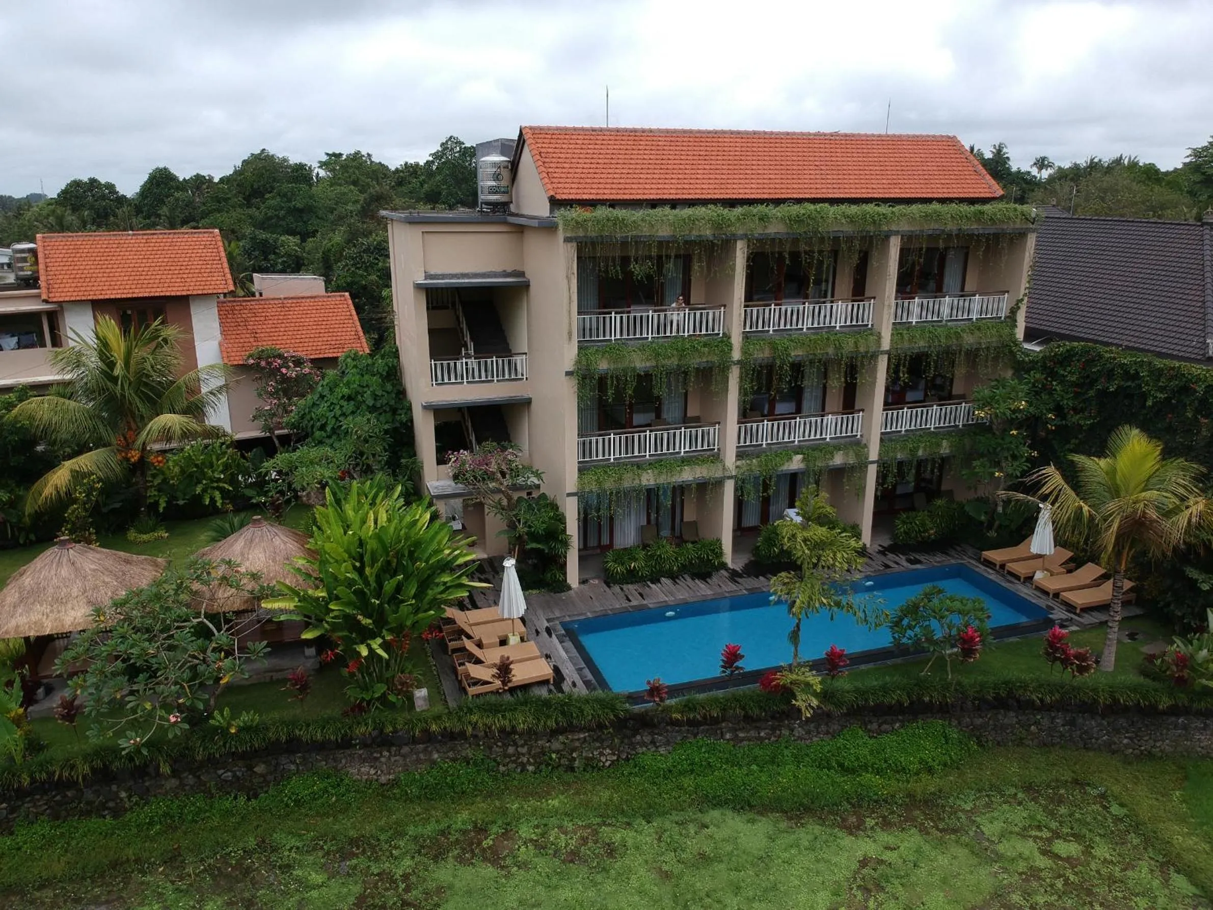 Bird's eye view in Byasa Ubud