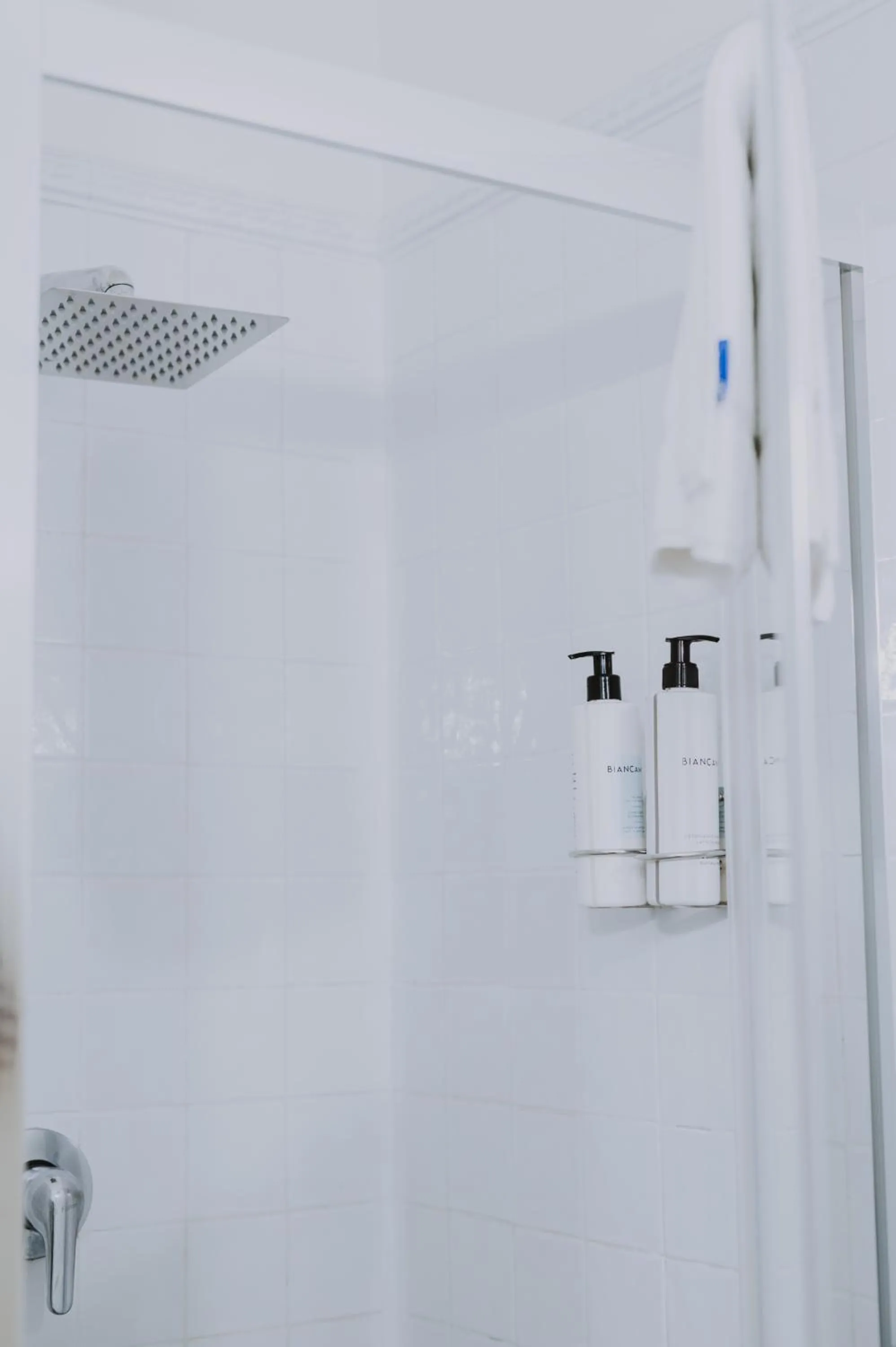 Shower in Albergo Delle Regioni, Barberini - Fontana di Trevi