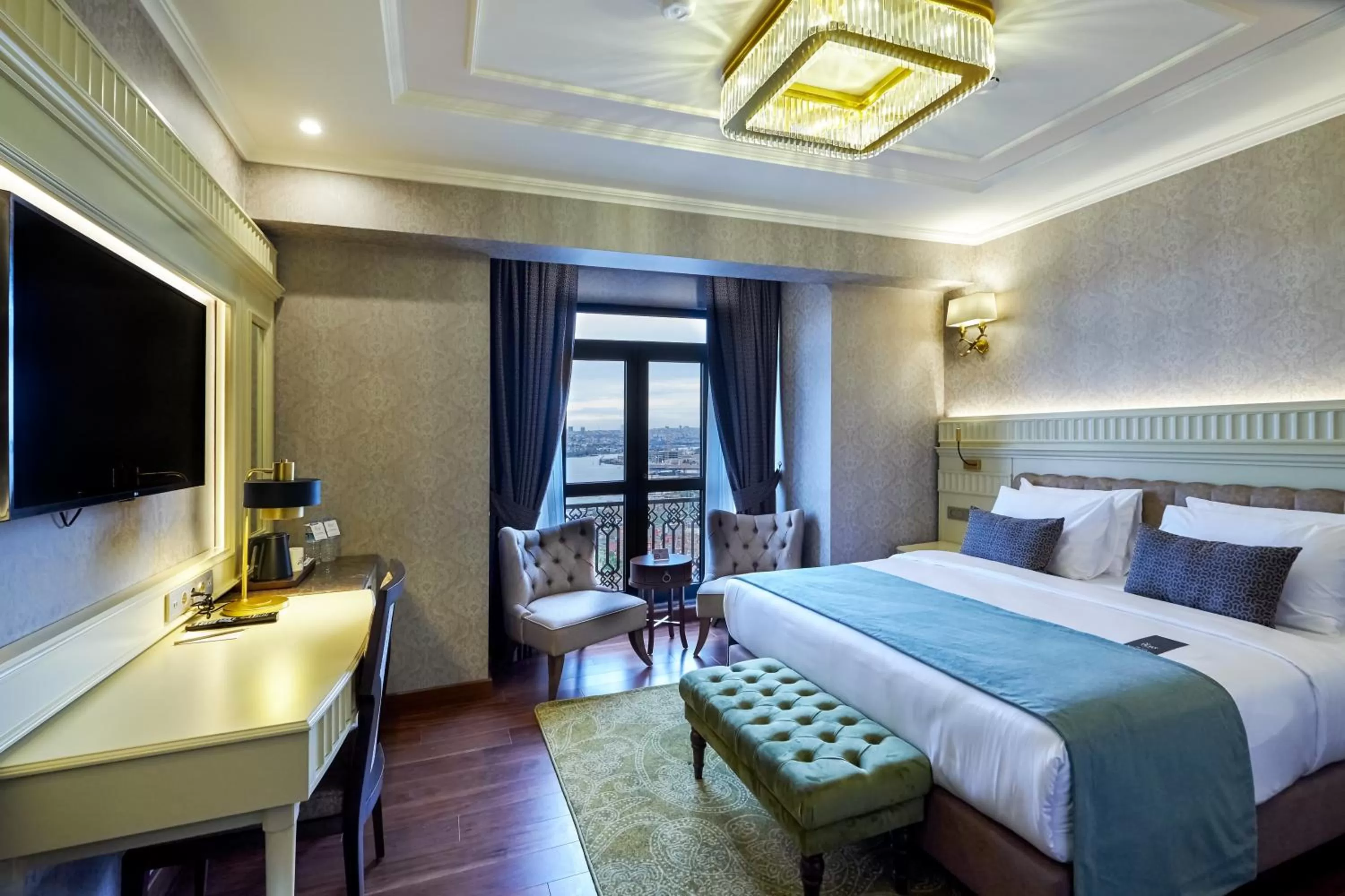 Photo of the whole room, Bed in Aspera Hotel Golden Horn