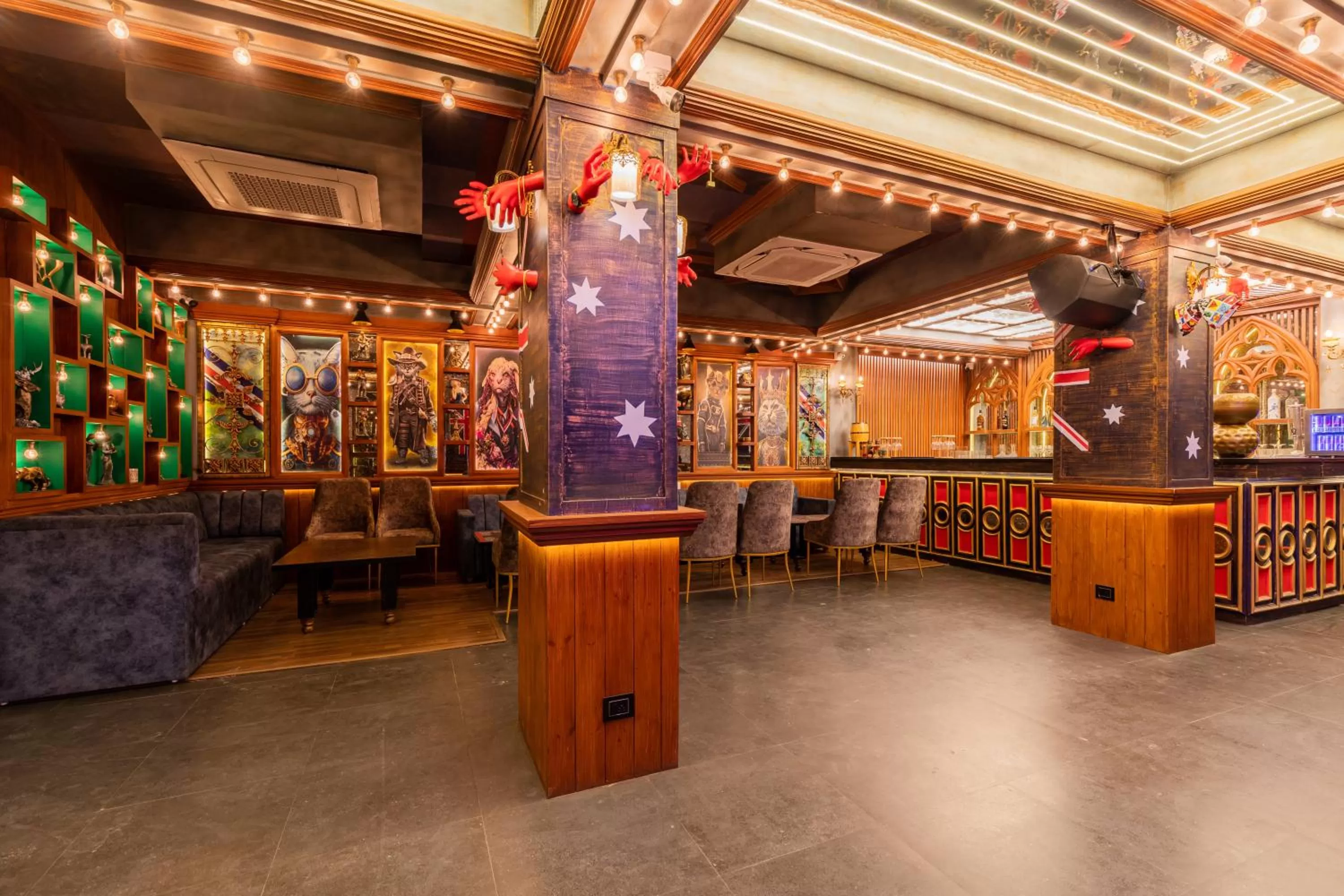 Lounge or bar in The Grand Shaurya