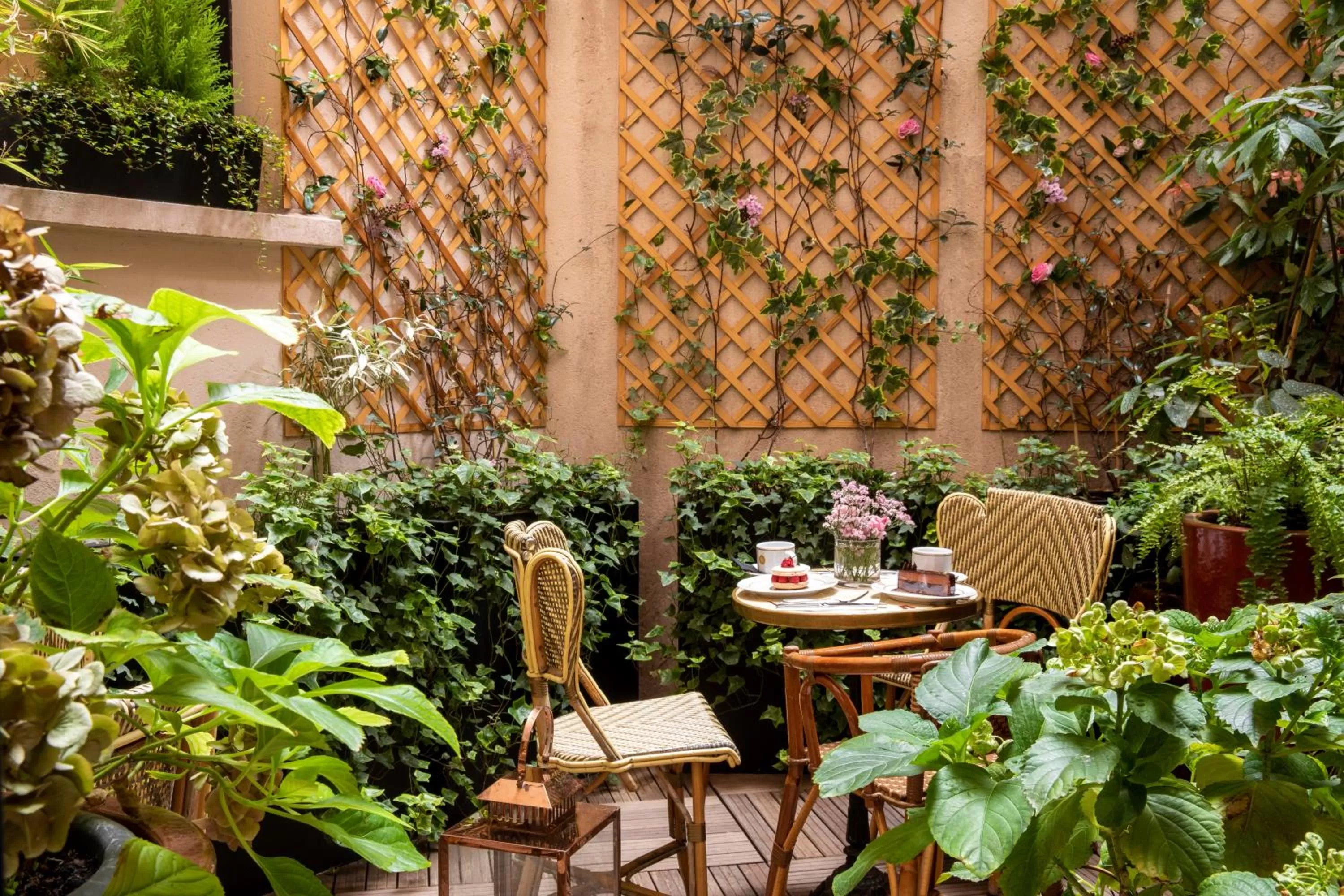 Patio in Hotel Maison FL