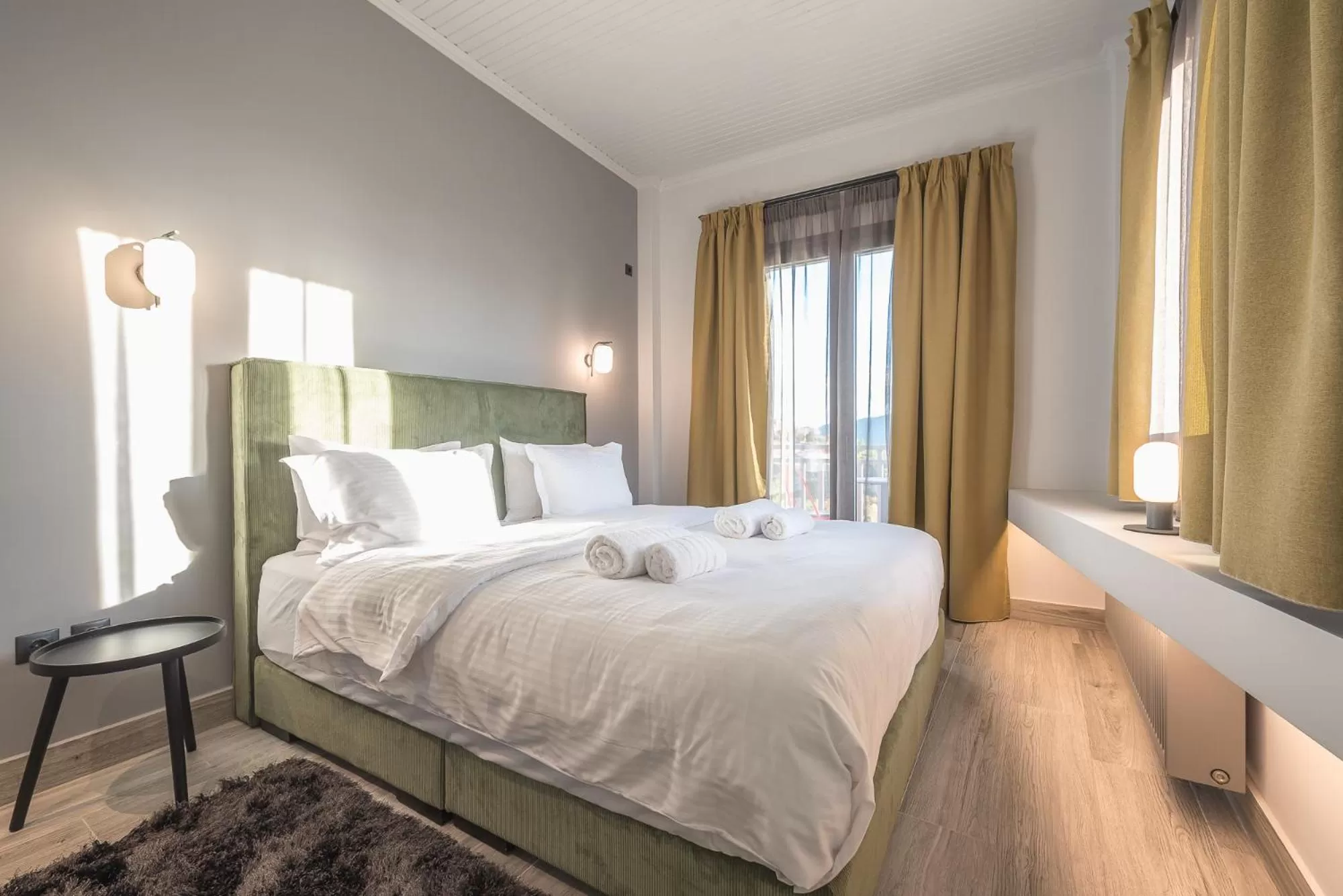 Bed in Snowglory Boutique Hotel