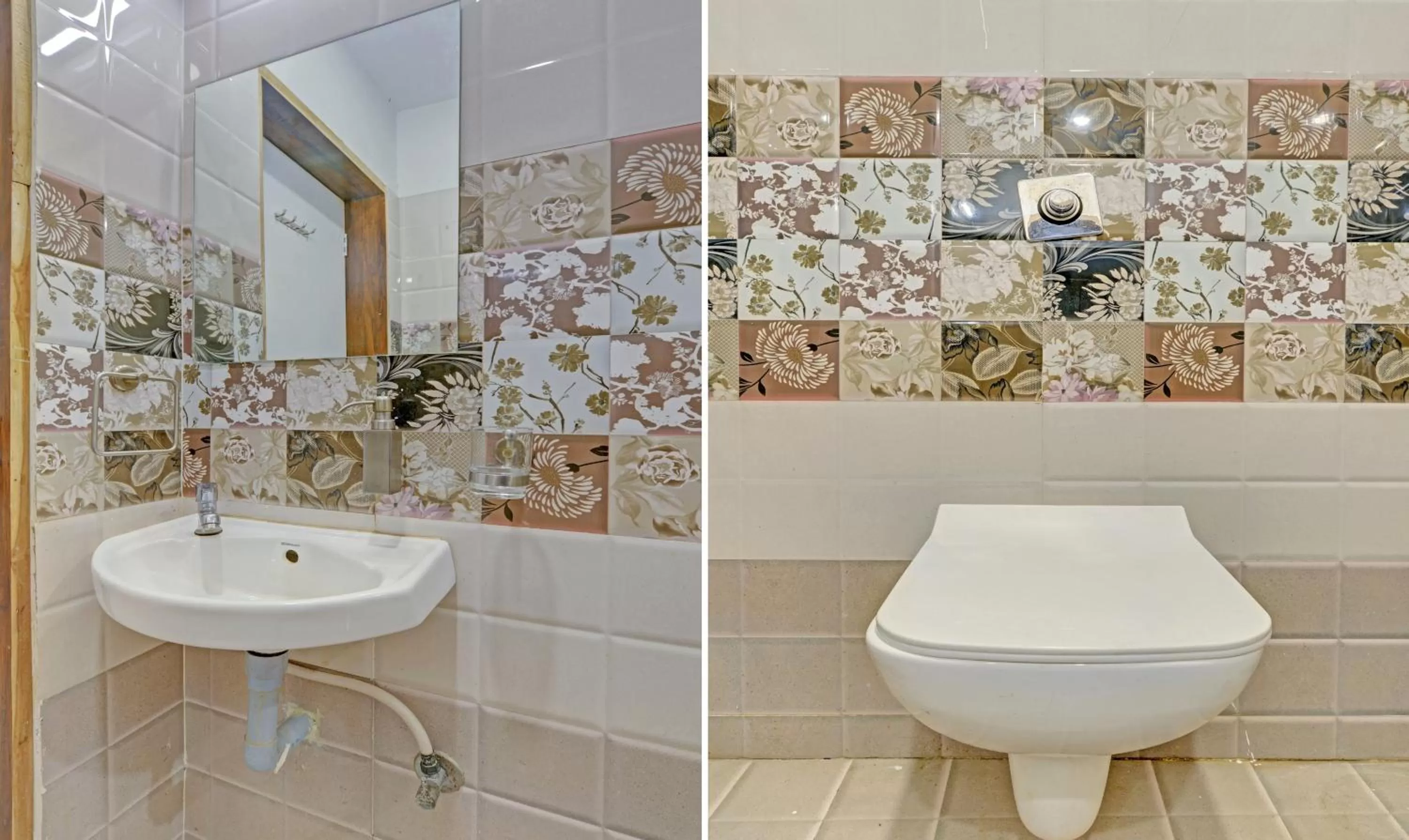 Bathroom in Treebo Trend Spirit Residency