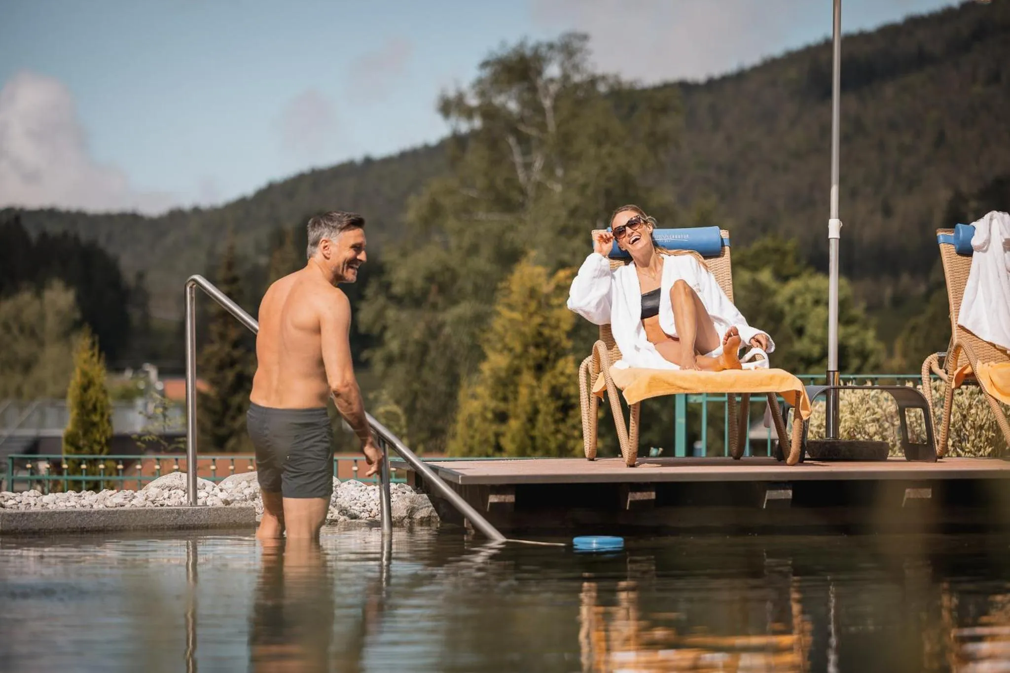Swimming pool in Wellnesshotel Schönruh - Adults only