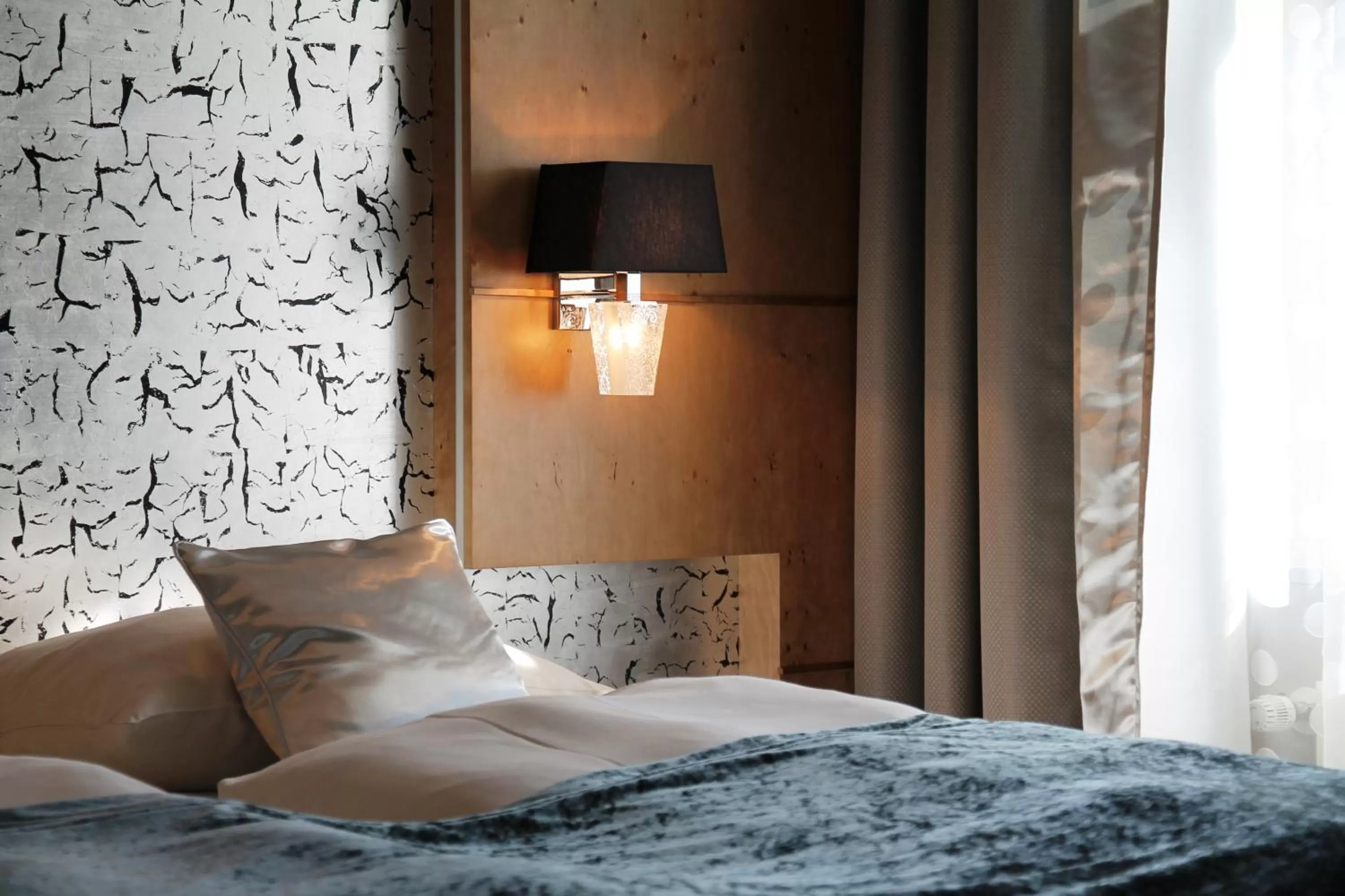 Bed in Hotel Torbräu