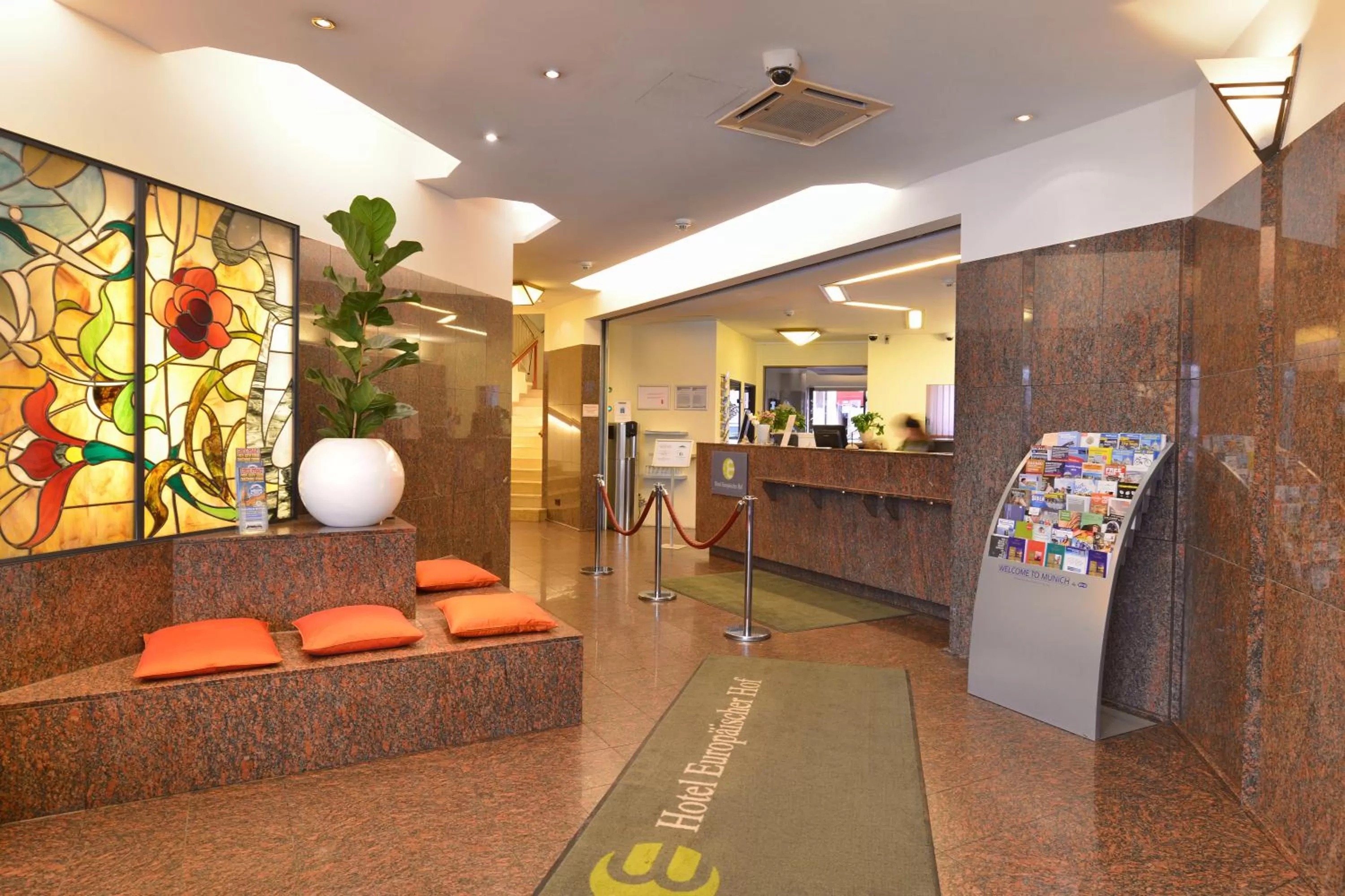 Lobby or reception in Europäischer Hof