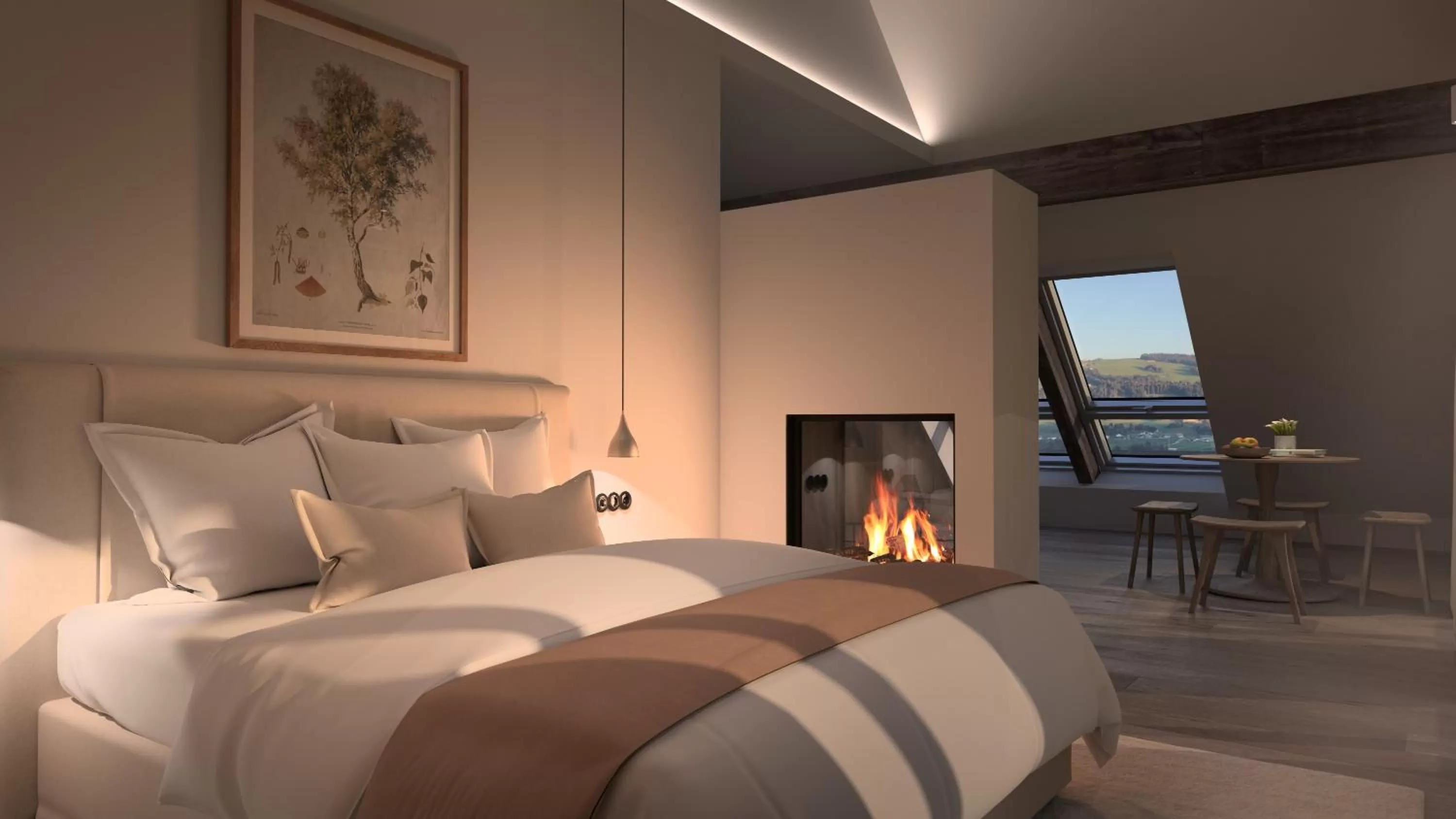 Photo of the whole room in Alpenloge Hotel