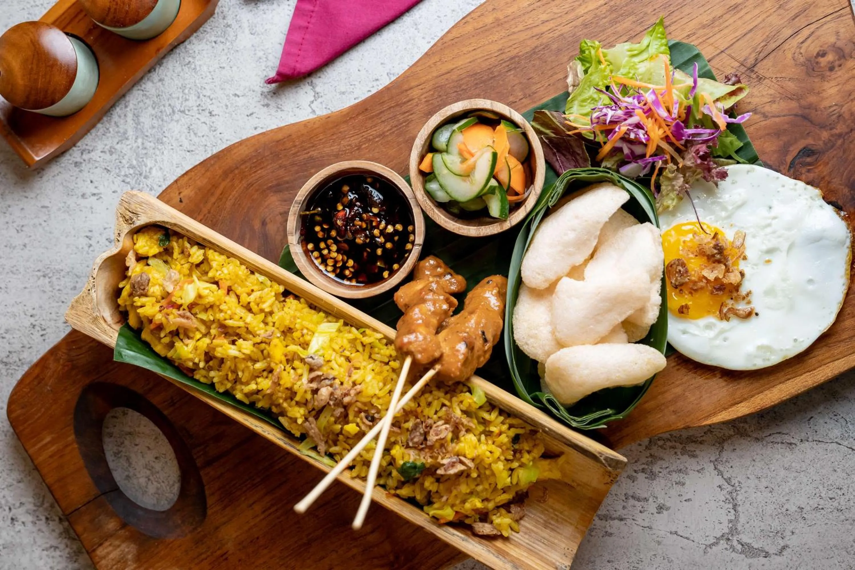 Food close-up in Arya Villas Ubud