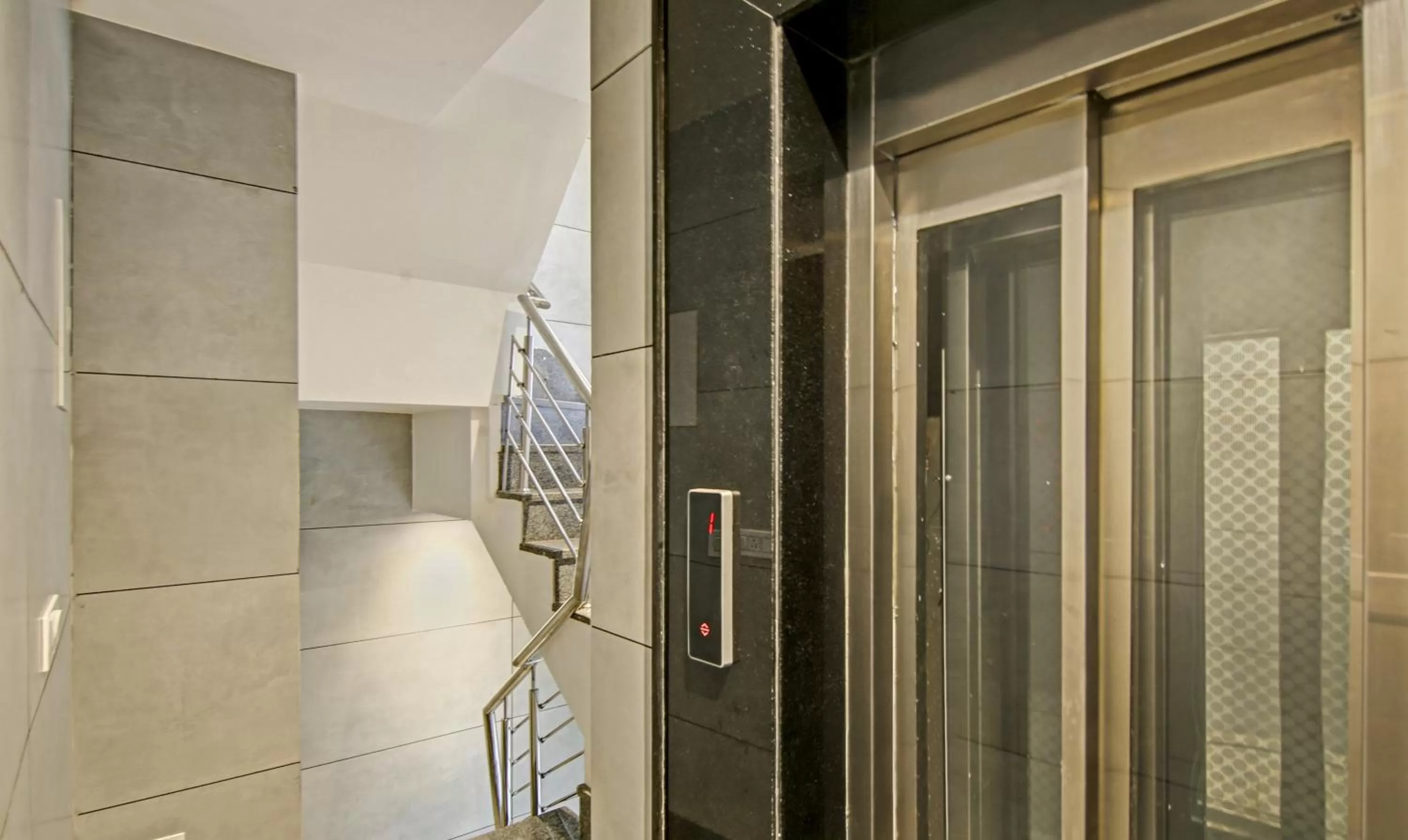 elevator in Treebo Stellar Inn