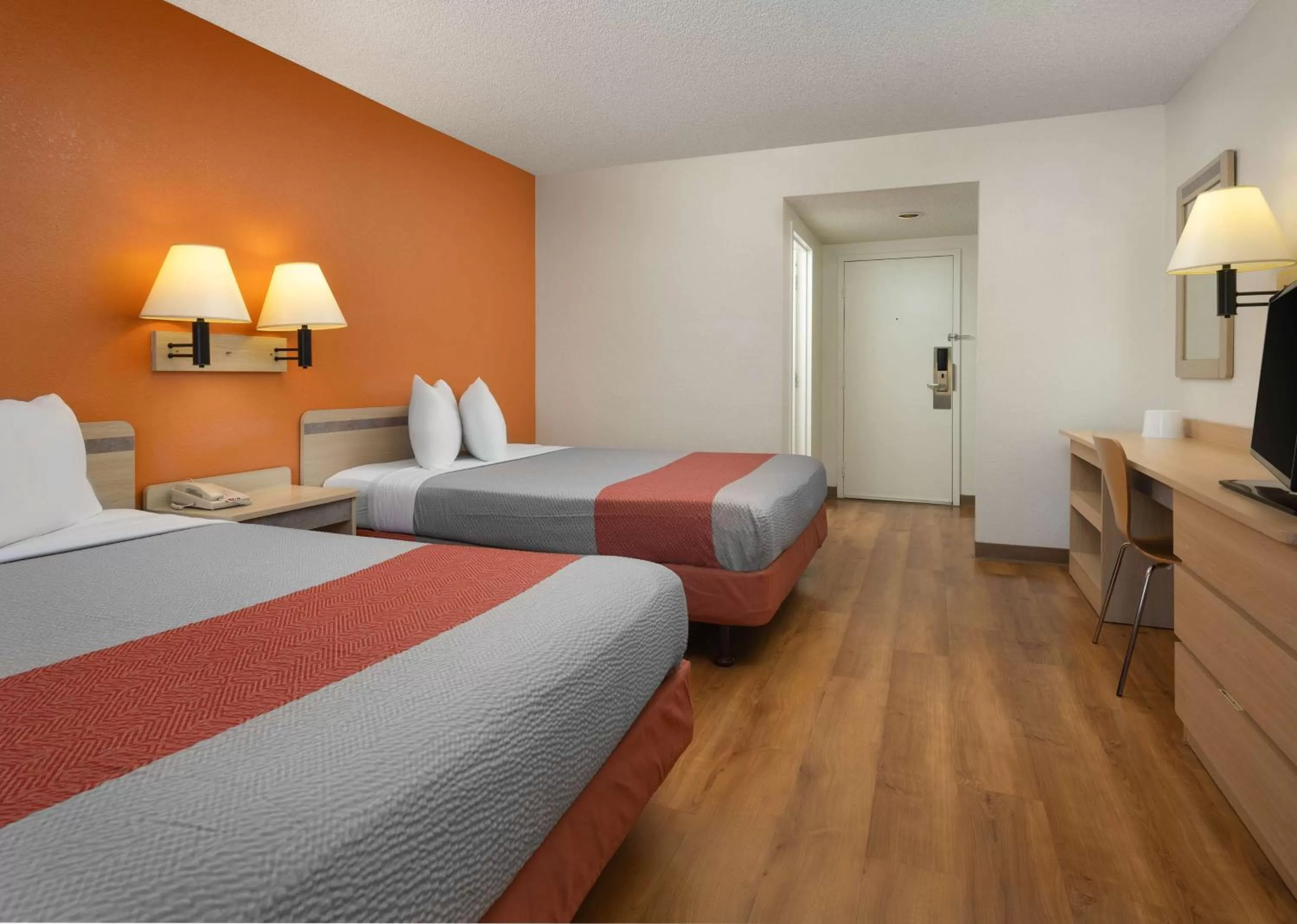 Bedroom in Motel 6 San Simeon, CA - Hearst Castle Area