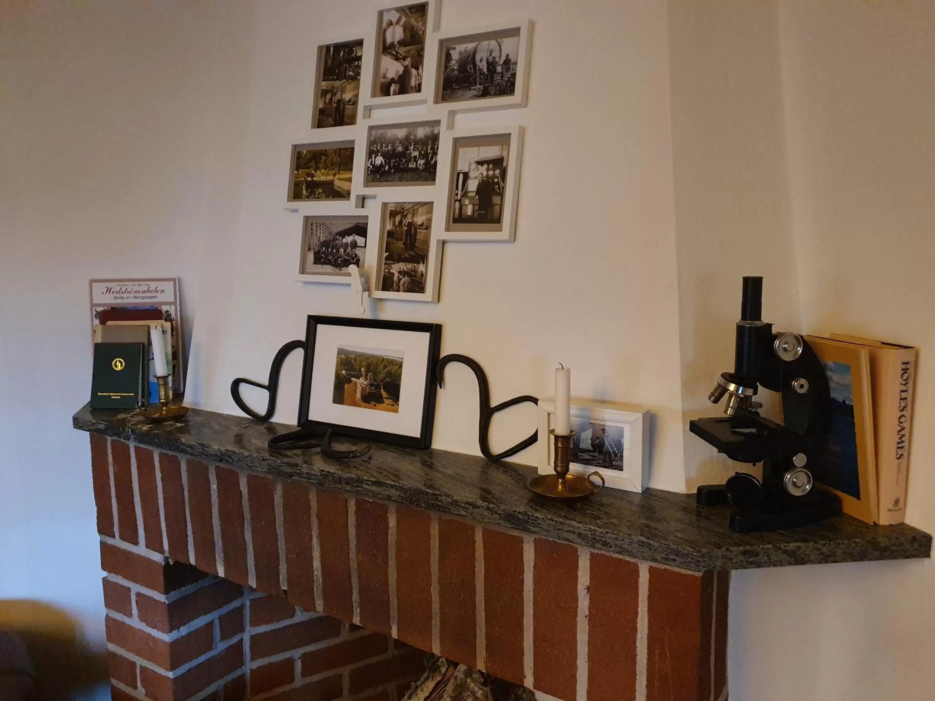 Communal lounge/ TV room in Brukshotellet Skinnsberg