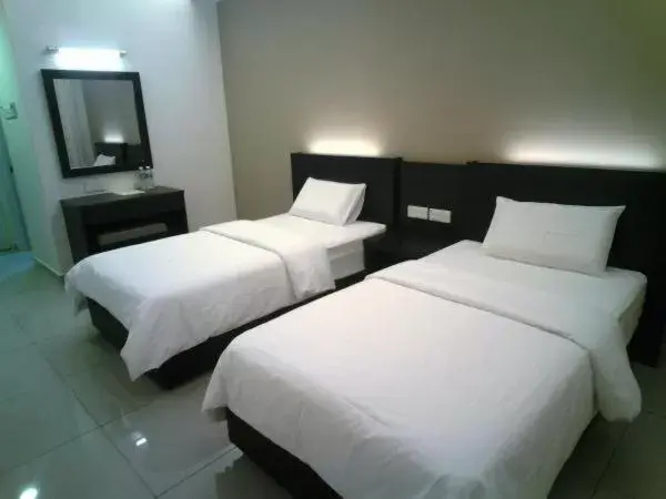 Standard Twin Room in Villa Hotel Segamat Standard Twin Room in Villa Hotel Segamat