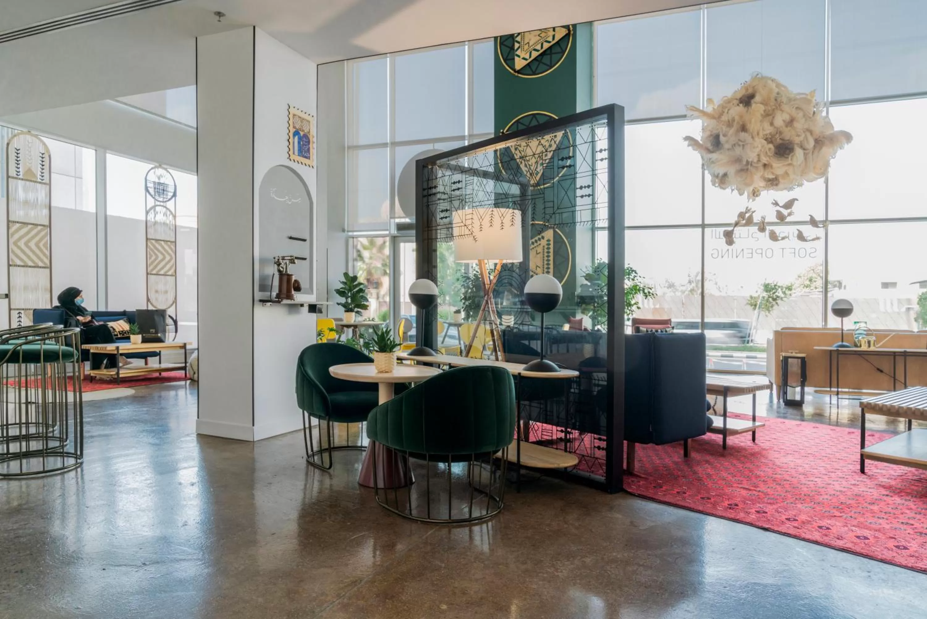 Lobby or reception in Shada Hotel Shatea - فندق شدا الشاطئ