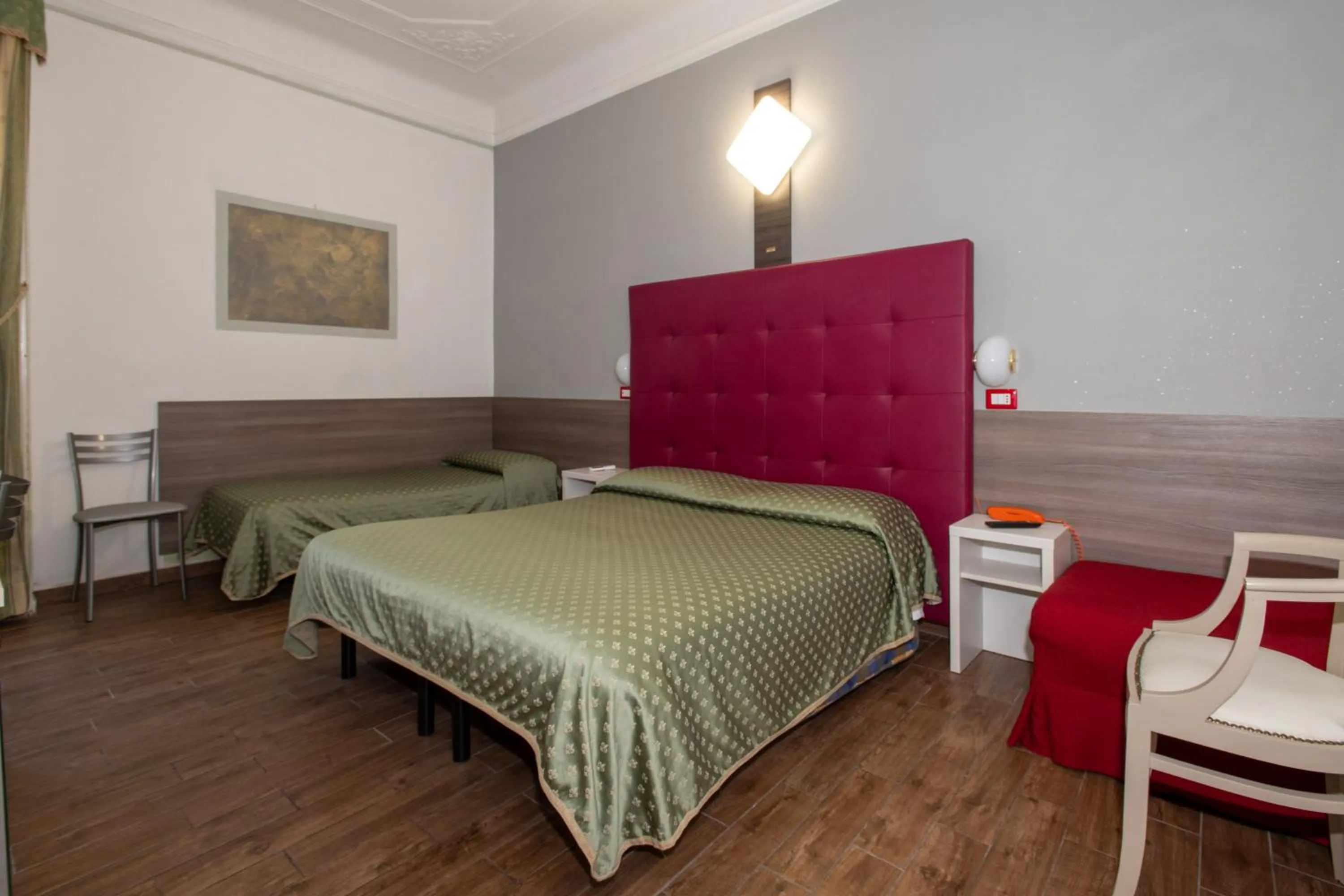 Bed in Hotel Piola