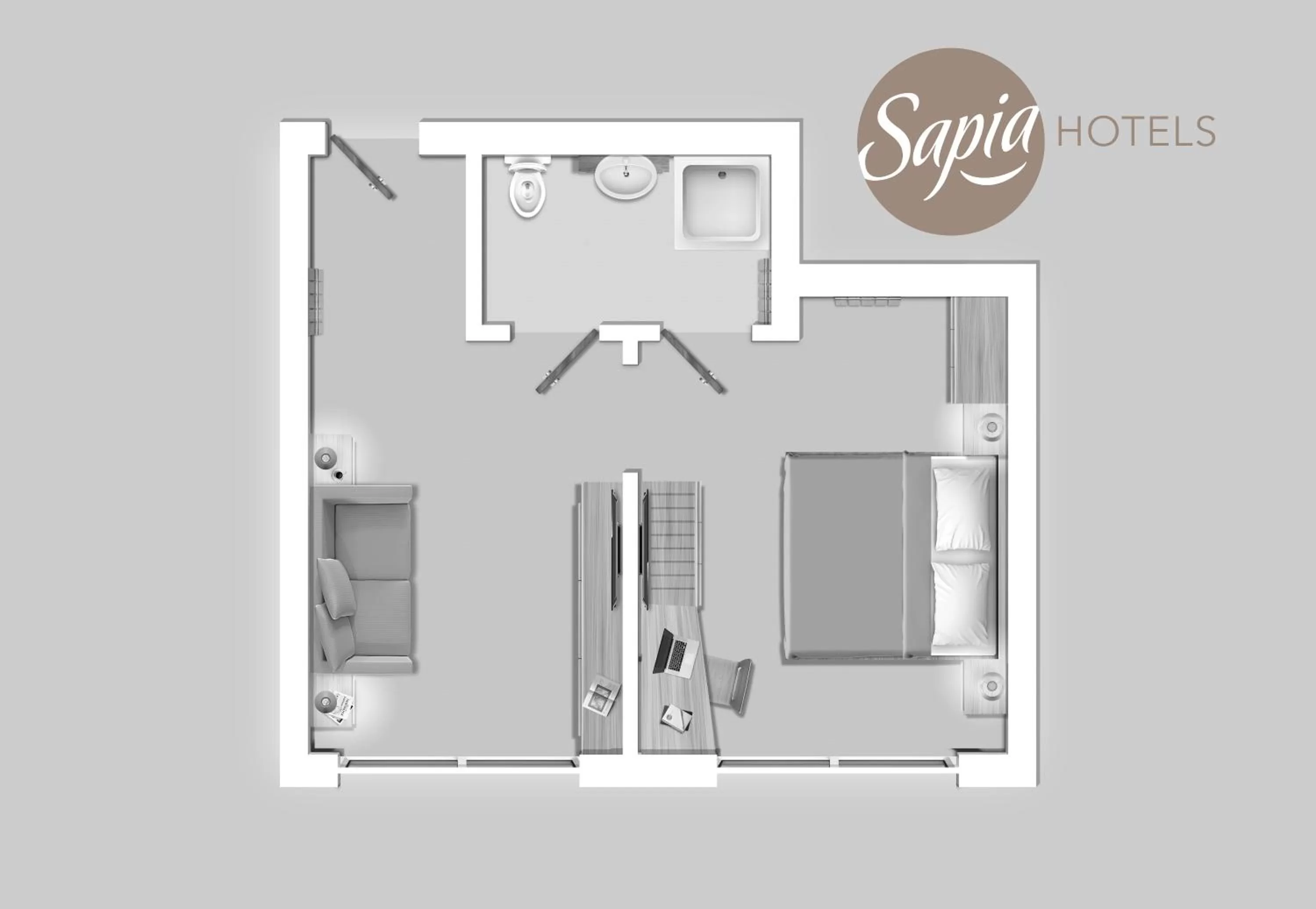 Area and facilities in Sapia Hotel St. Fridolin