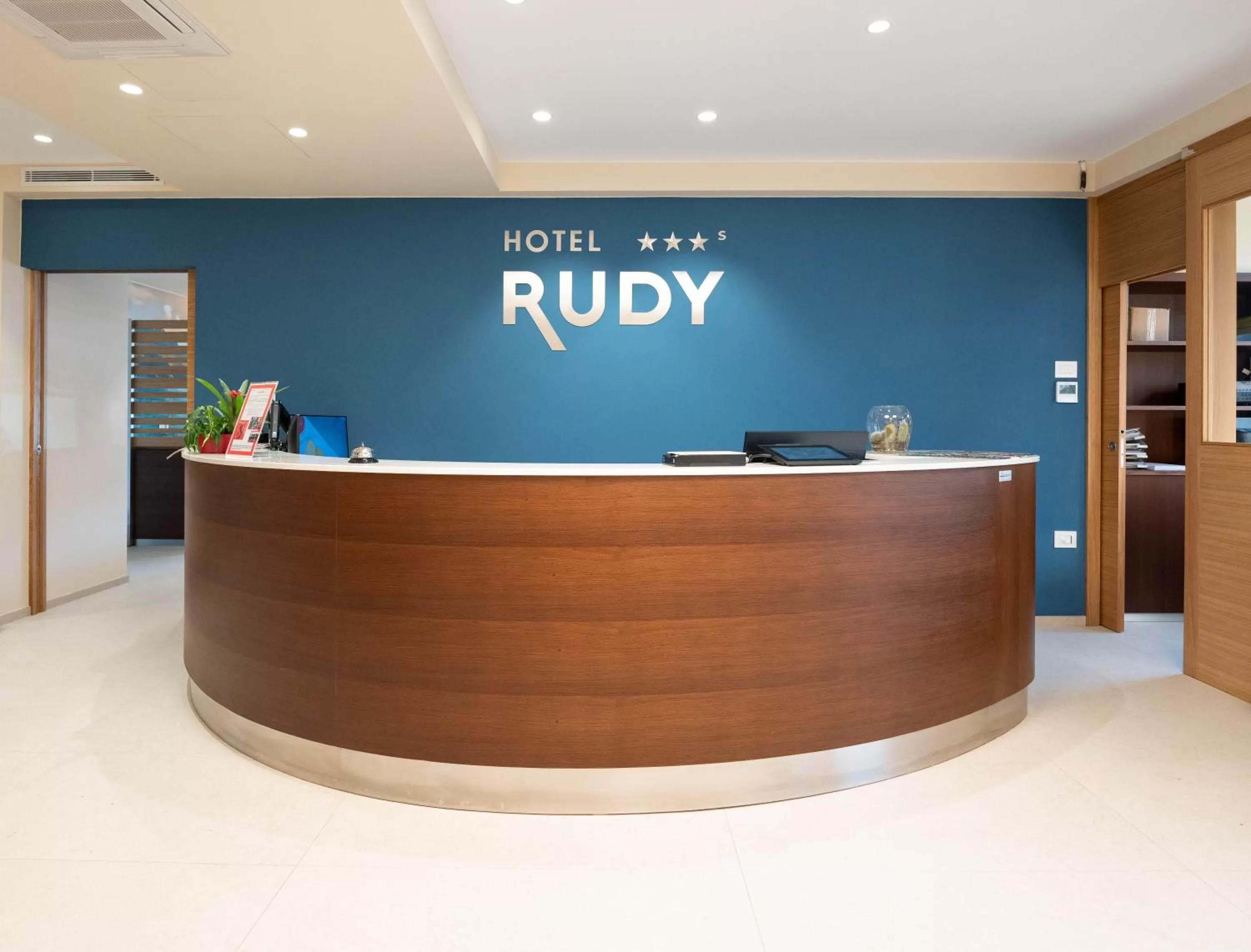 Lobby or reception in Hotel Rudy