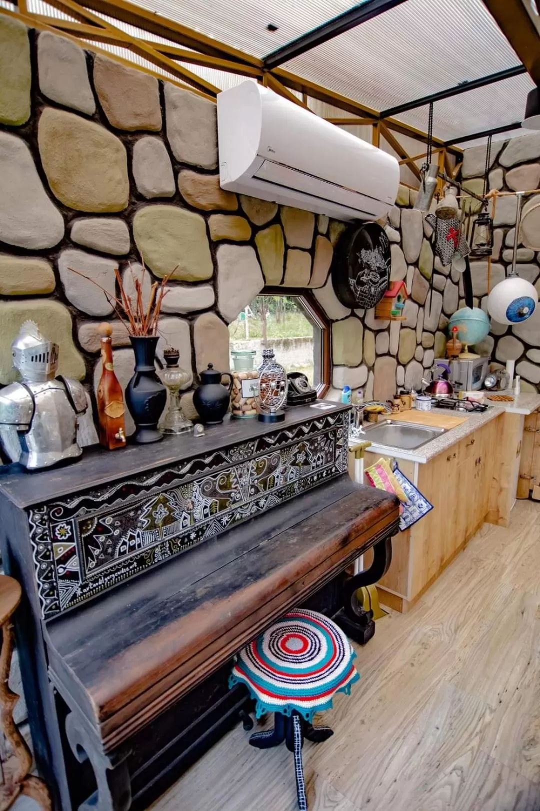 Kitchen or kitchenette in Qilimcha's Guesthouse