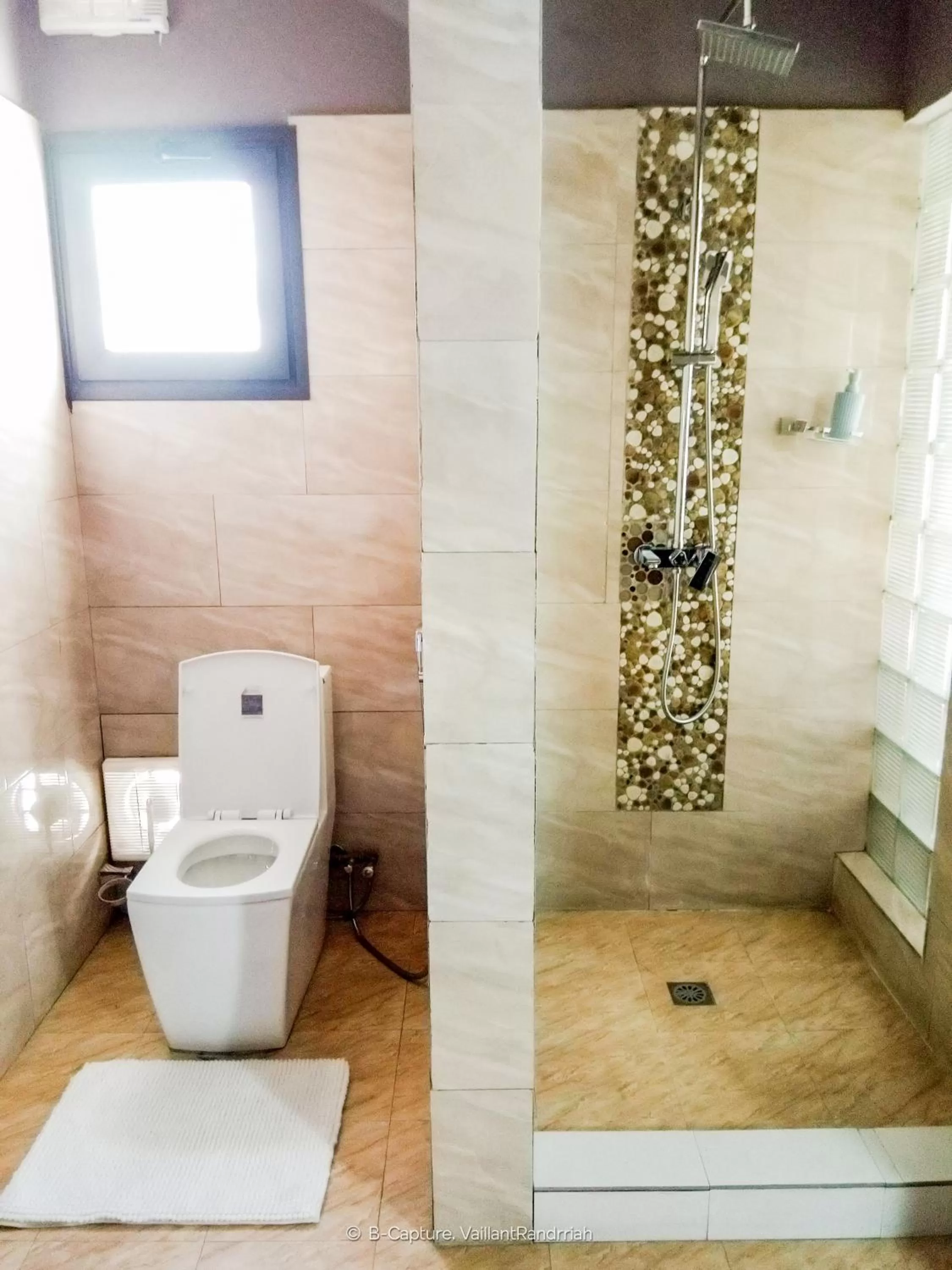 Toilet in Valiha Hotel Antananarivo