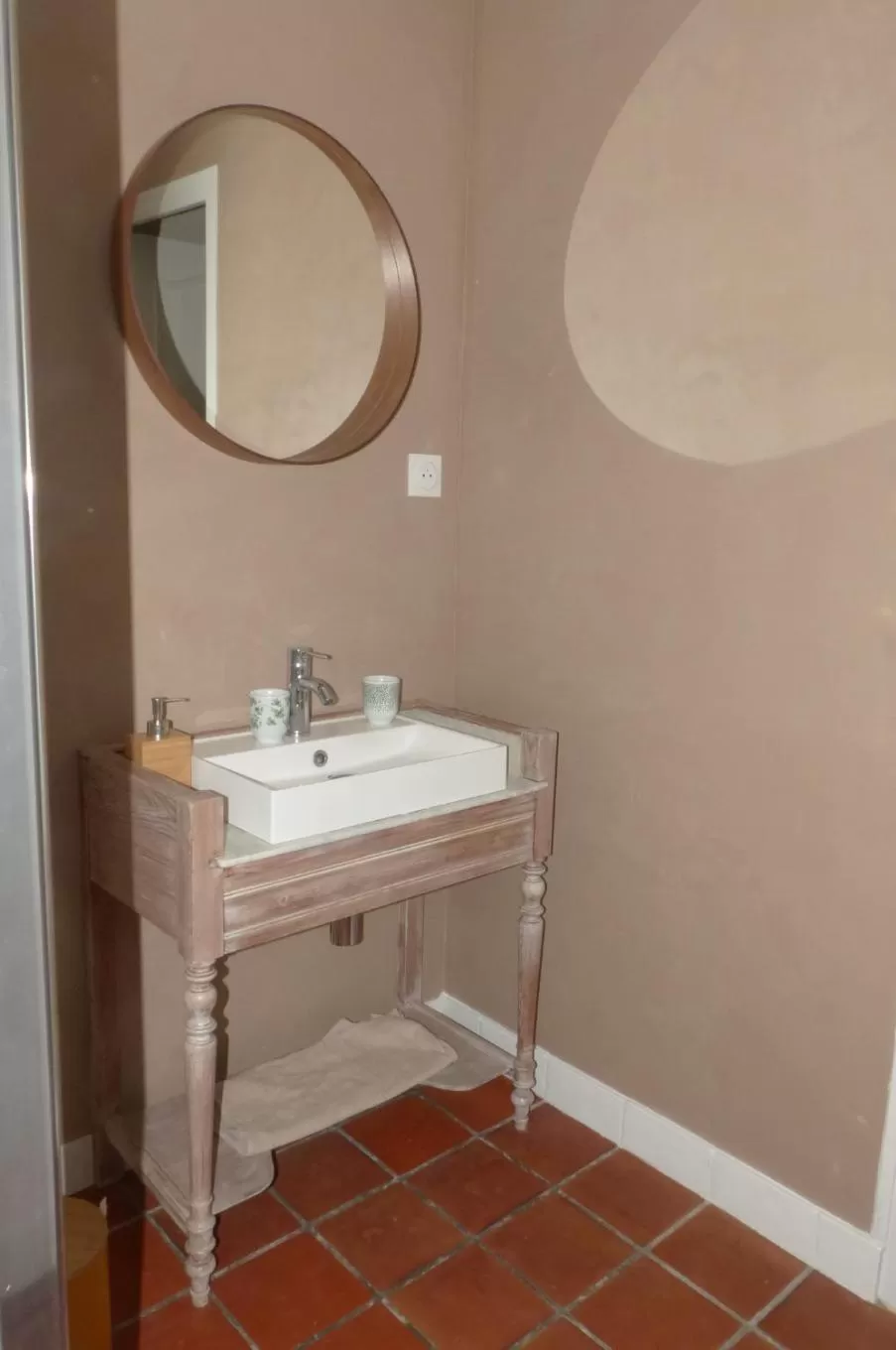 Bathroom in Maison d'hôtes KerCalow, Chambres d'hôtes