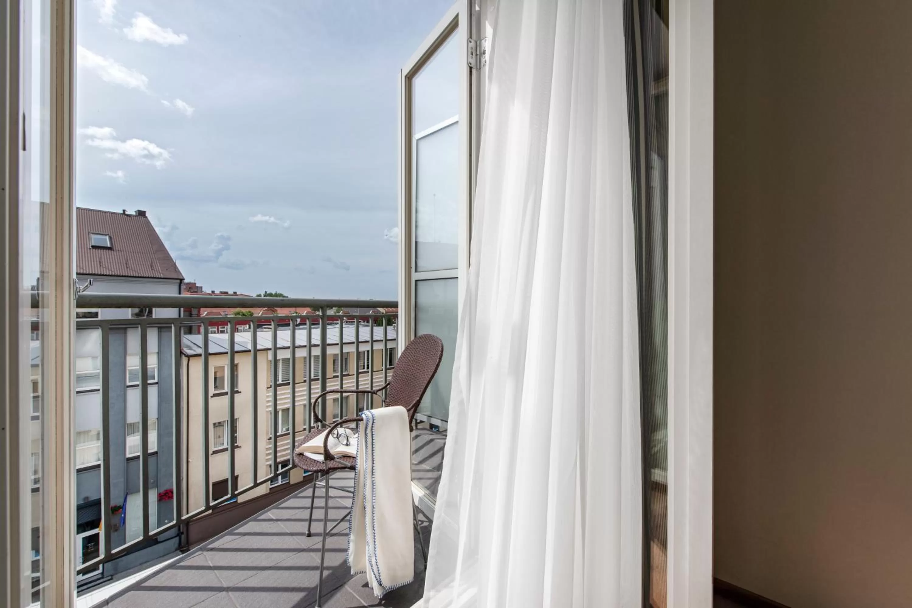 Balcony/Terrace in MERCURE KLAIPEDA CITY HOTEL, Meetings, Events, Restaurant & Bar - Accor Group, Pet Stay FREE