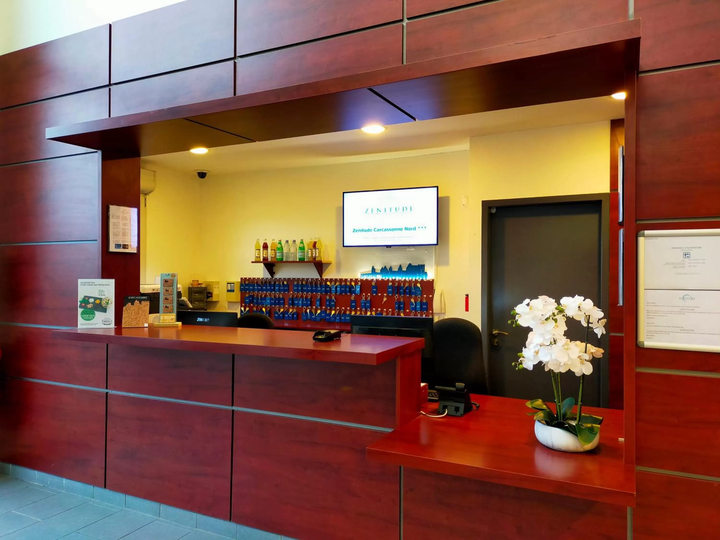 Lobby or reception in Comfort Aparthotel Carcassonne