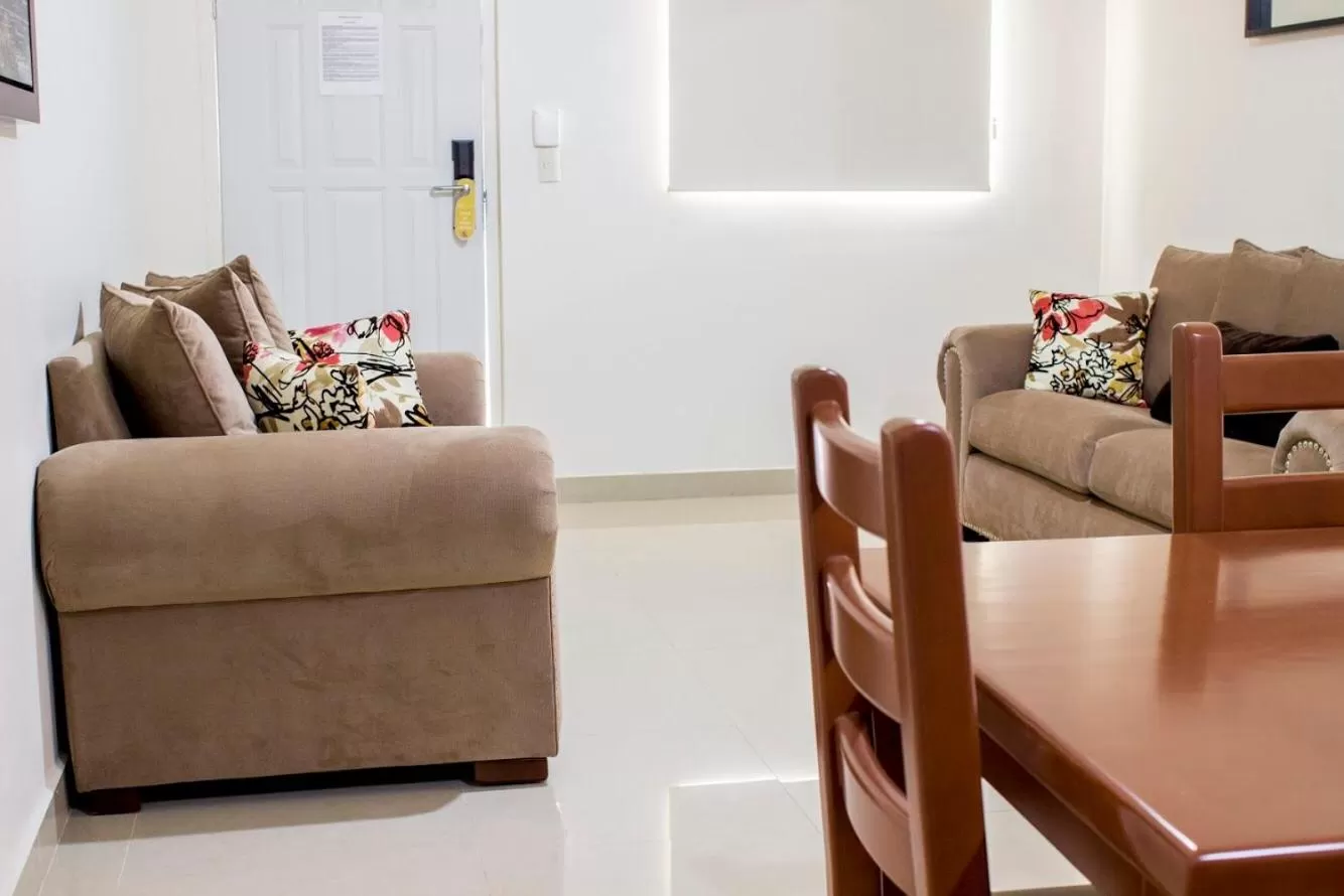 Seating area in Gran Hotel Residencial Galerias