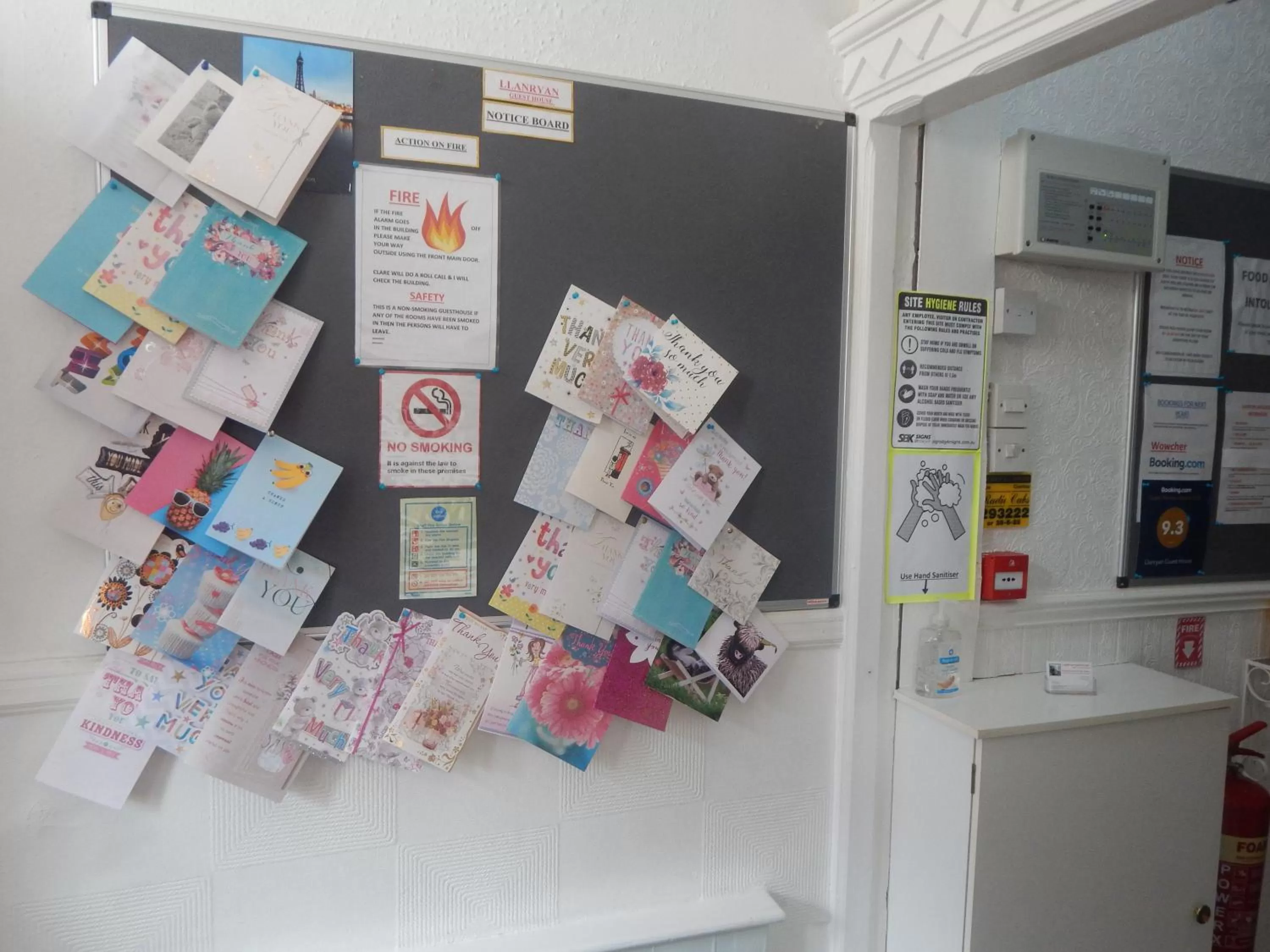 Facade/entrance in Llanryan Guest House