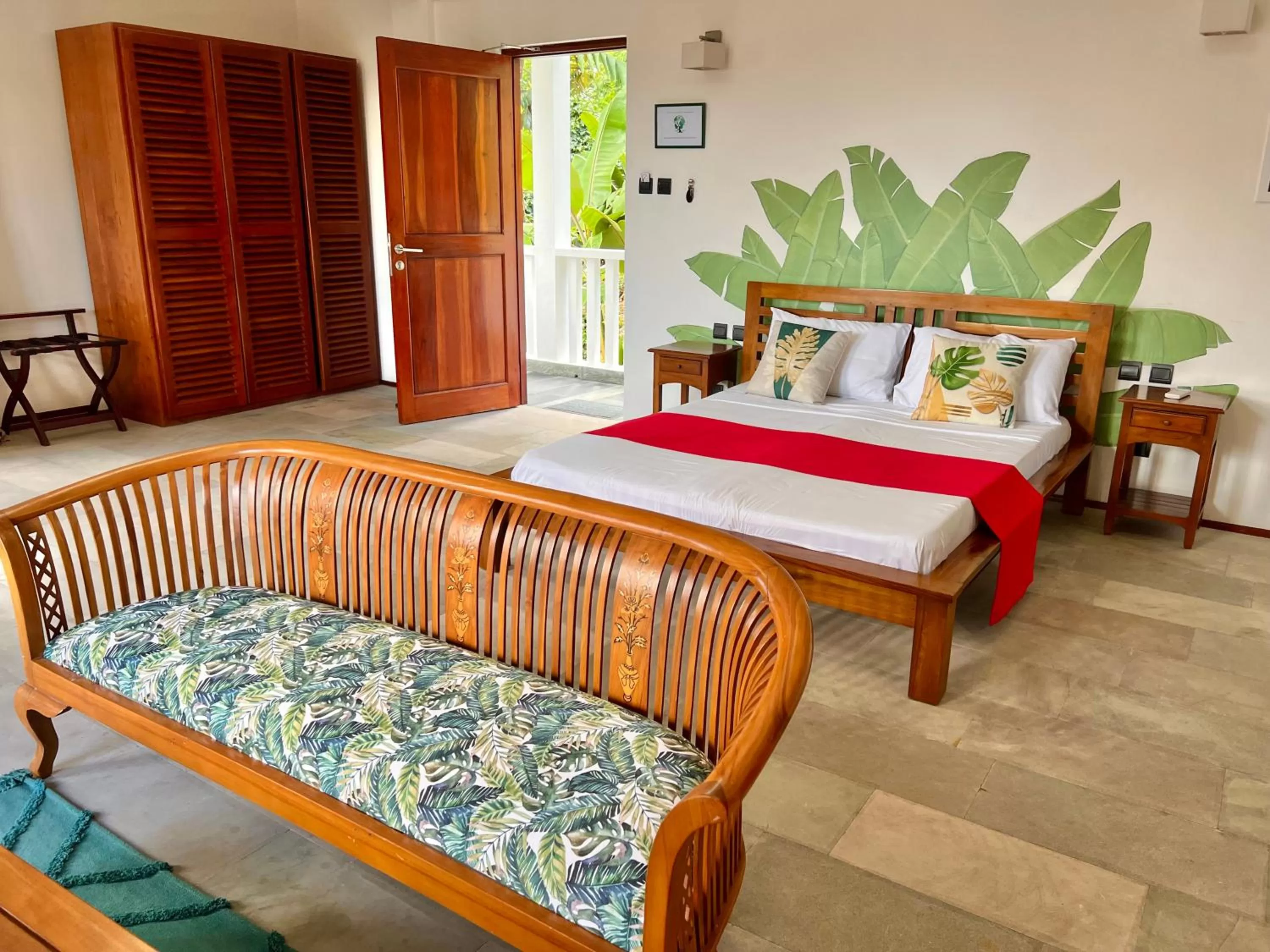 Bed in Hilltop Boutique Hotel